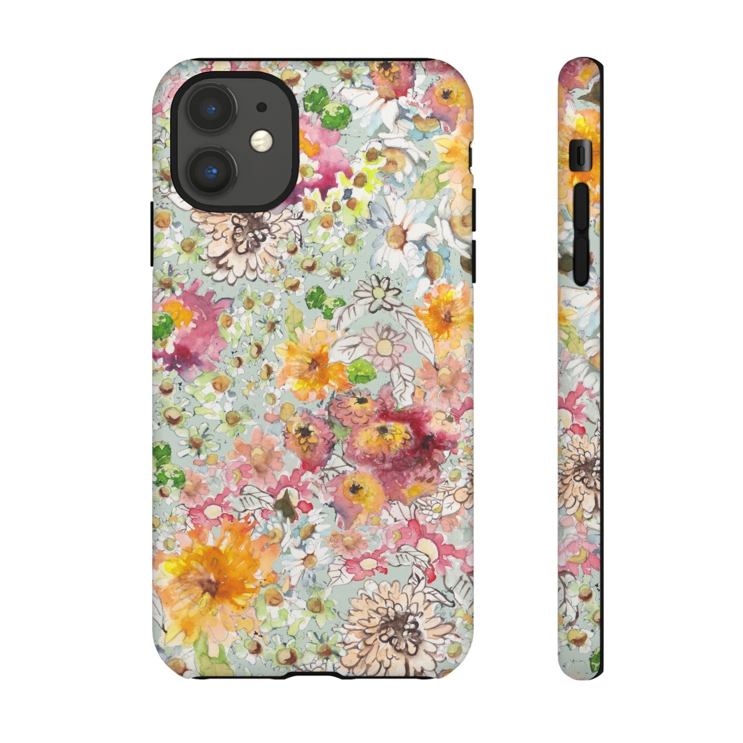 Farmhouse Floral Tough Cases for iPhone