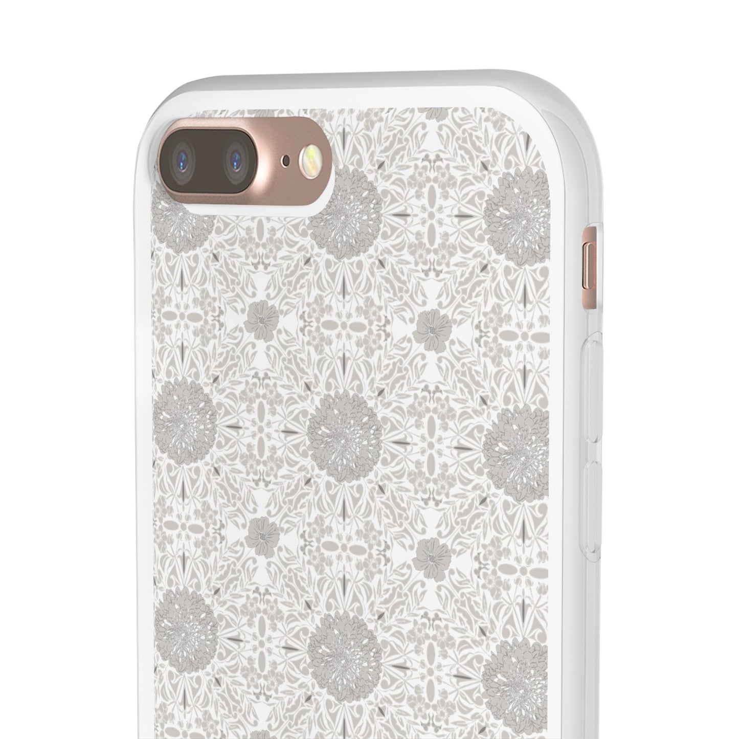 New Nouveau in Gray Flexi Cases for iPhone