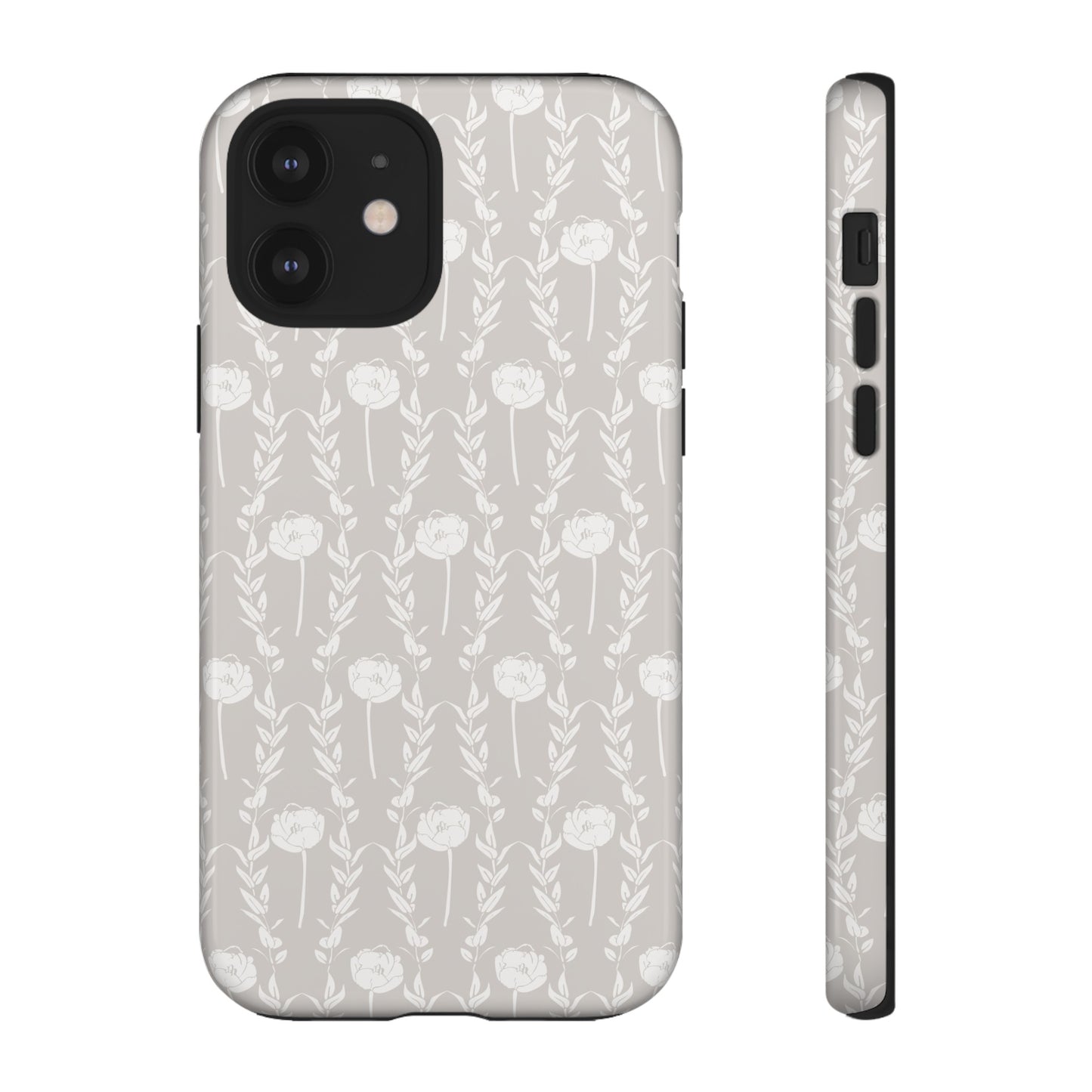 New Nouveau in Gray Tough Cases for iPhone