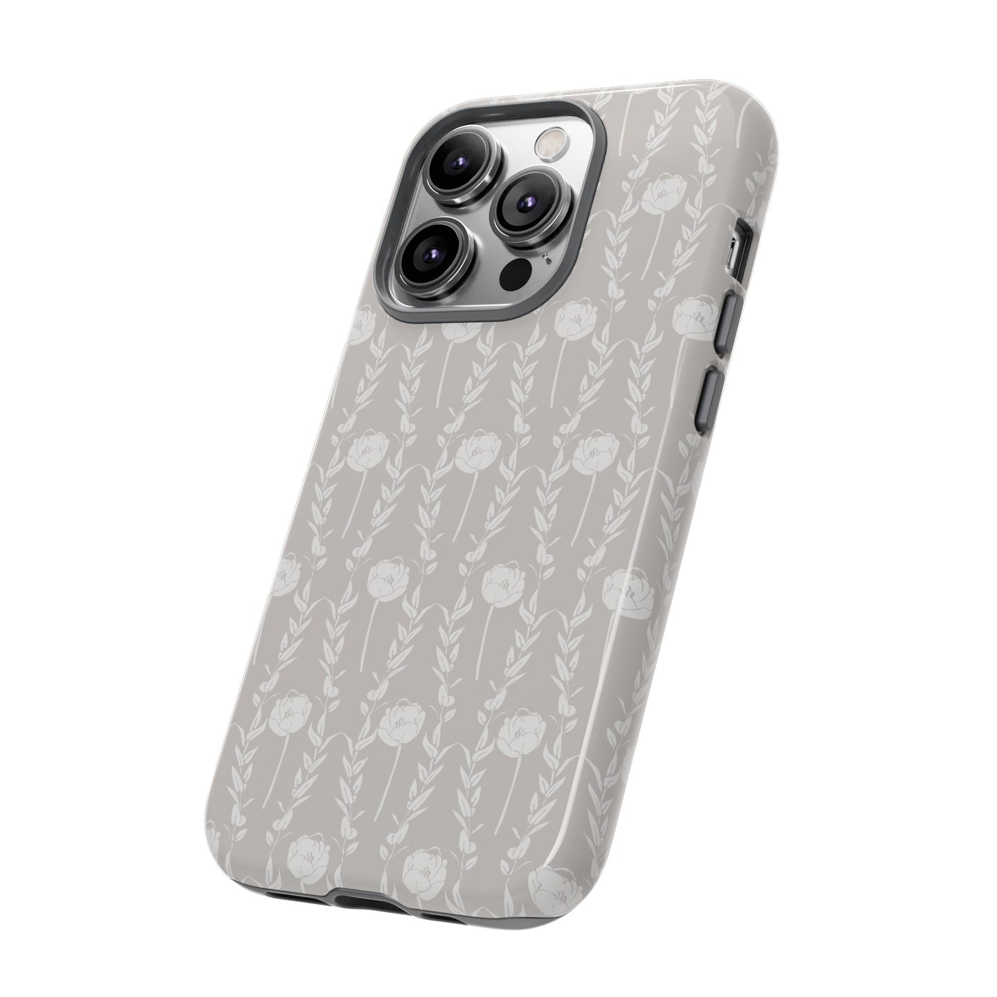 New Nouveau in Gray Tough Cases for iPhone