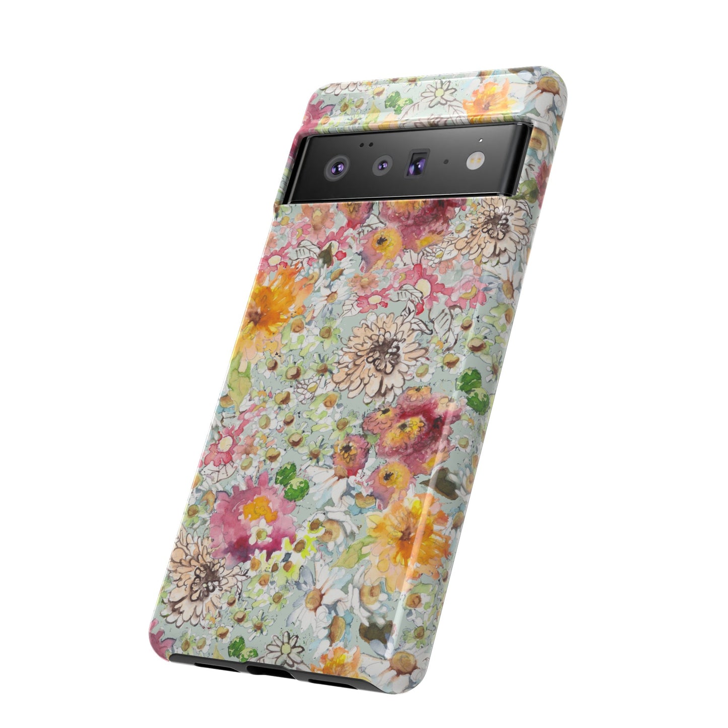 Farmhouse Floral Tough Cases for Google Pixel