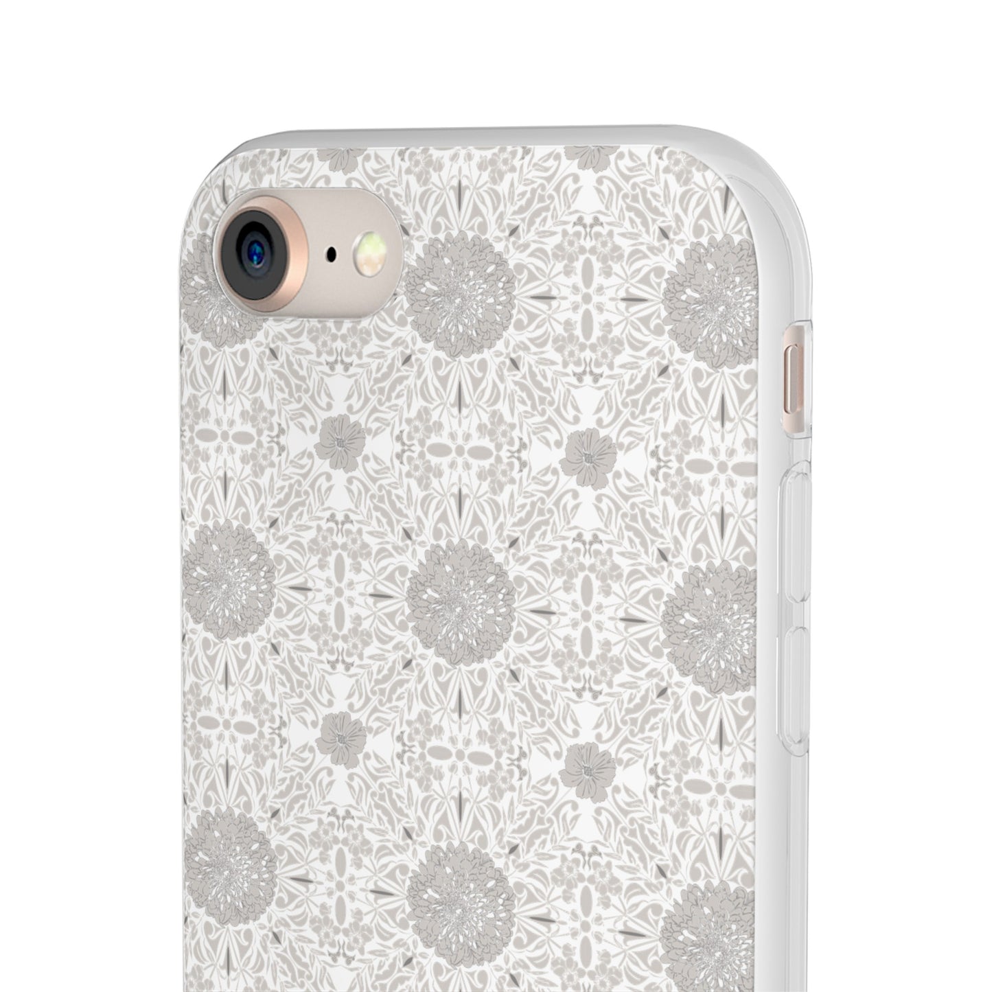 New Nouveau in Gray Flexi Cases for iPhone