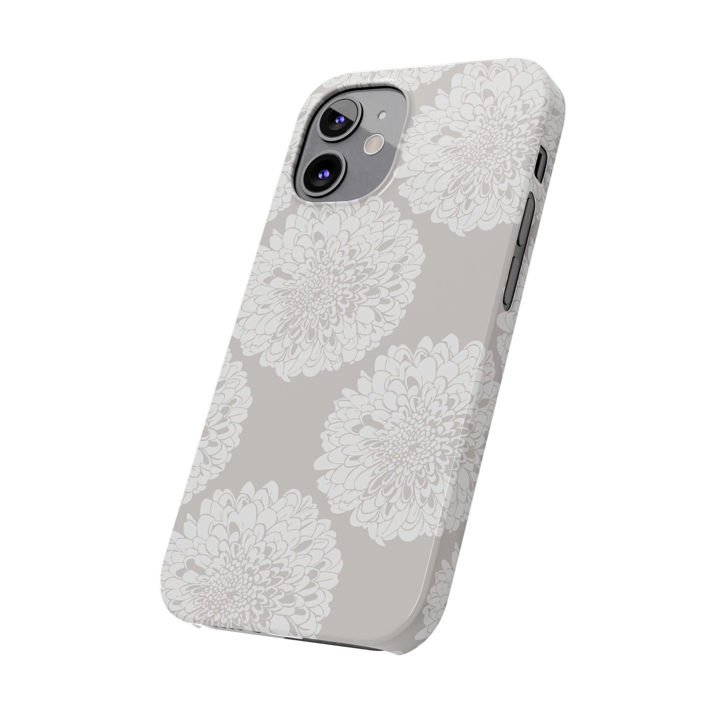 New Nouveau in Gray Slim Phone Cases