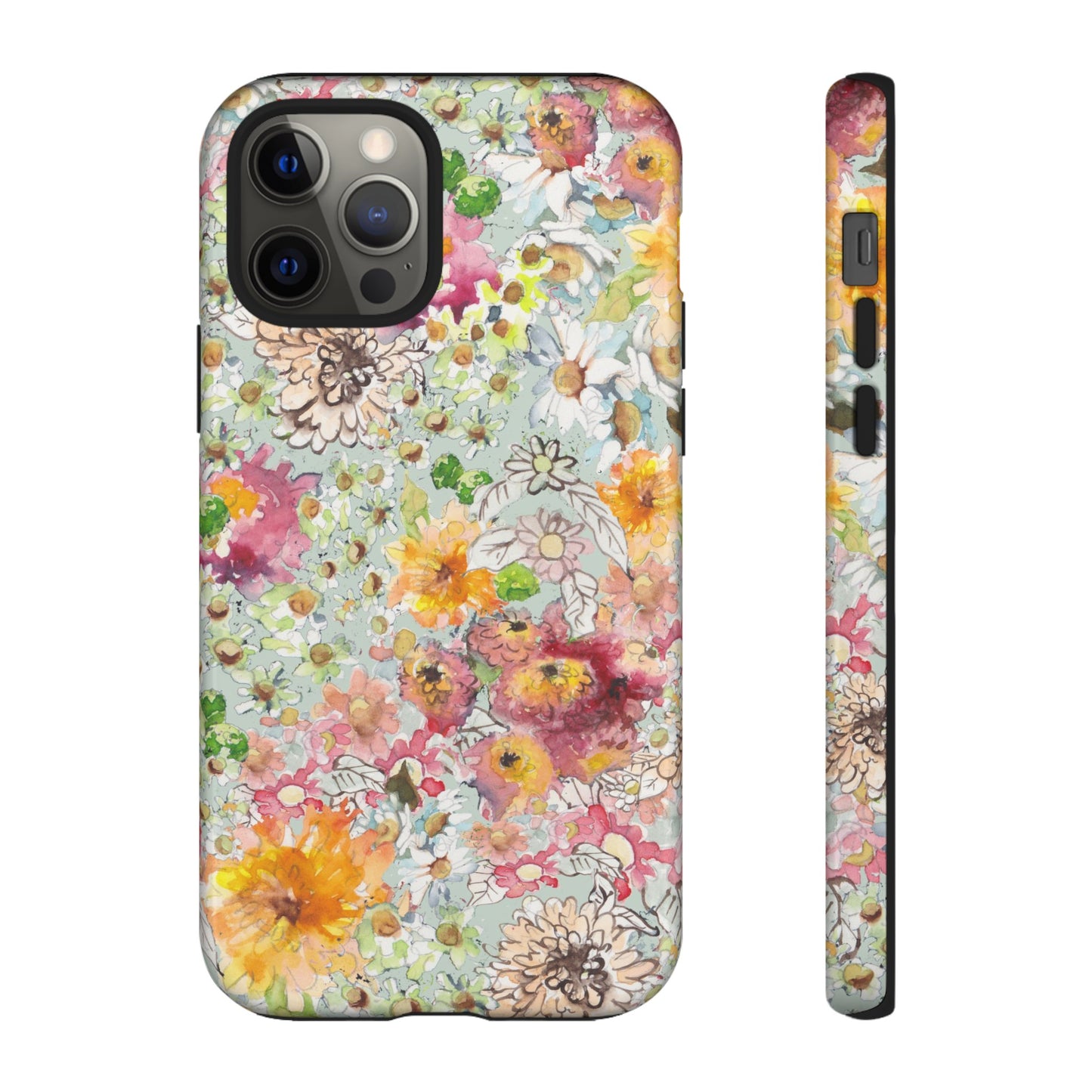 Farmhouse Floral Tough Cases for iPhone