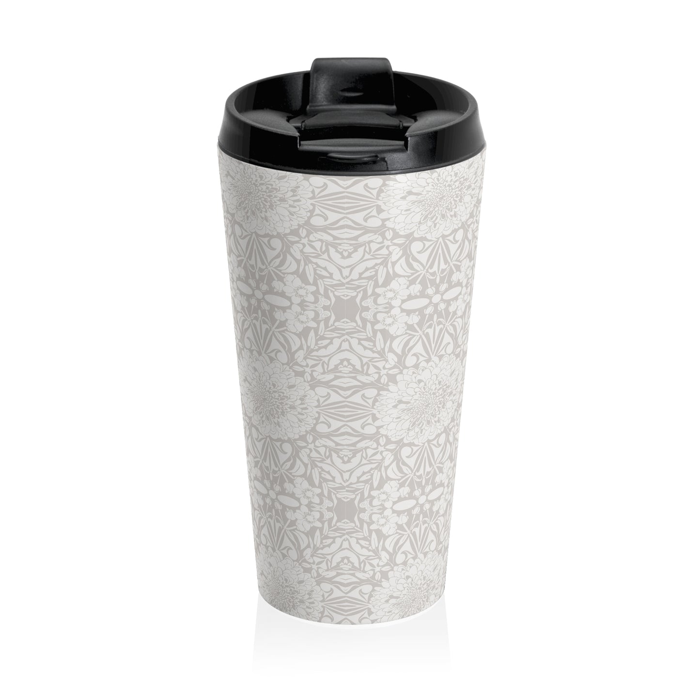 New Nouveau in Gray Stainless Steel Travel Mug