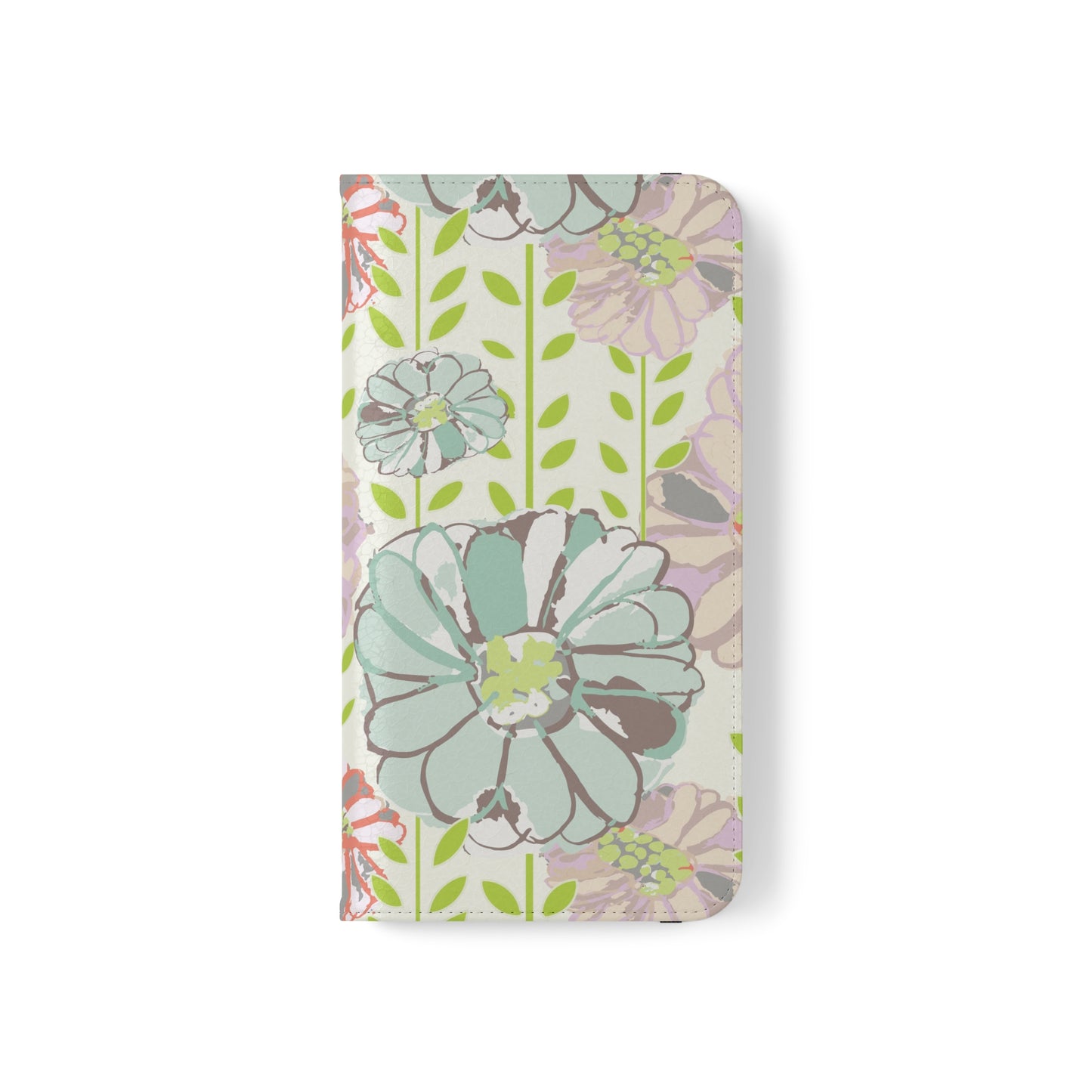 Soft Watercolor Floral Flip Cases for iPhone