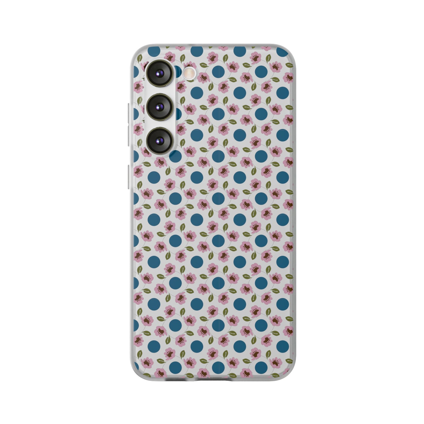 Wildflowers with Dots Flexi Cases for Samsung