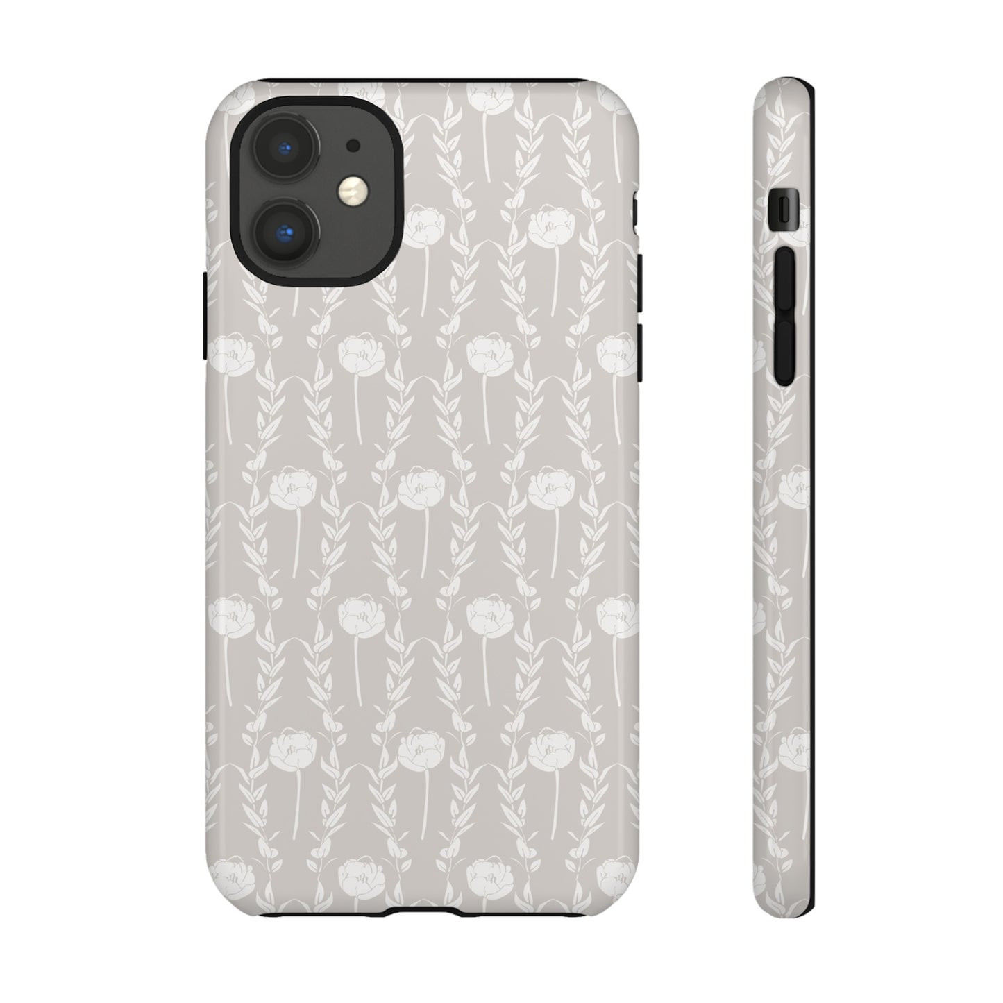 New Nouveau in Gray Tough Cases for iPhone