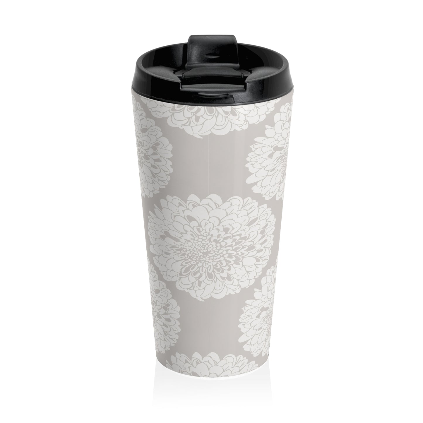 New Nouveau in Gray Stainless Steel Travel Mug