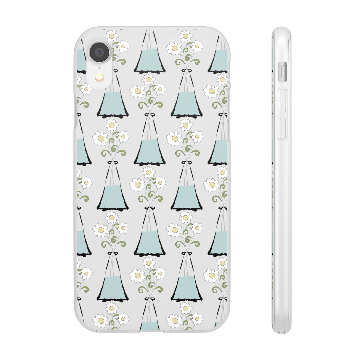 Daisies in a vase Flexi Cases for iPhone