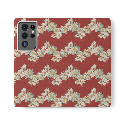 Daisies, Zig Zag Stripe Flip Cases for Samsung