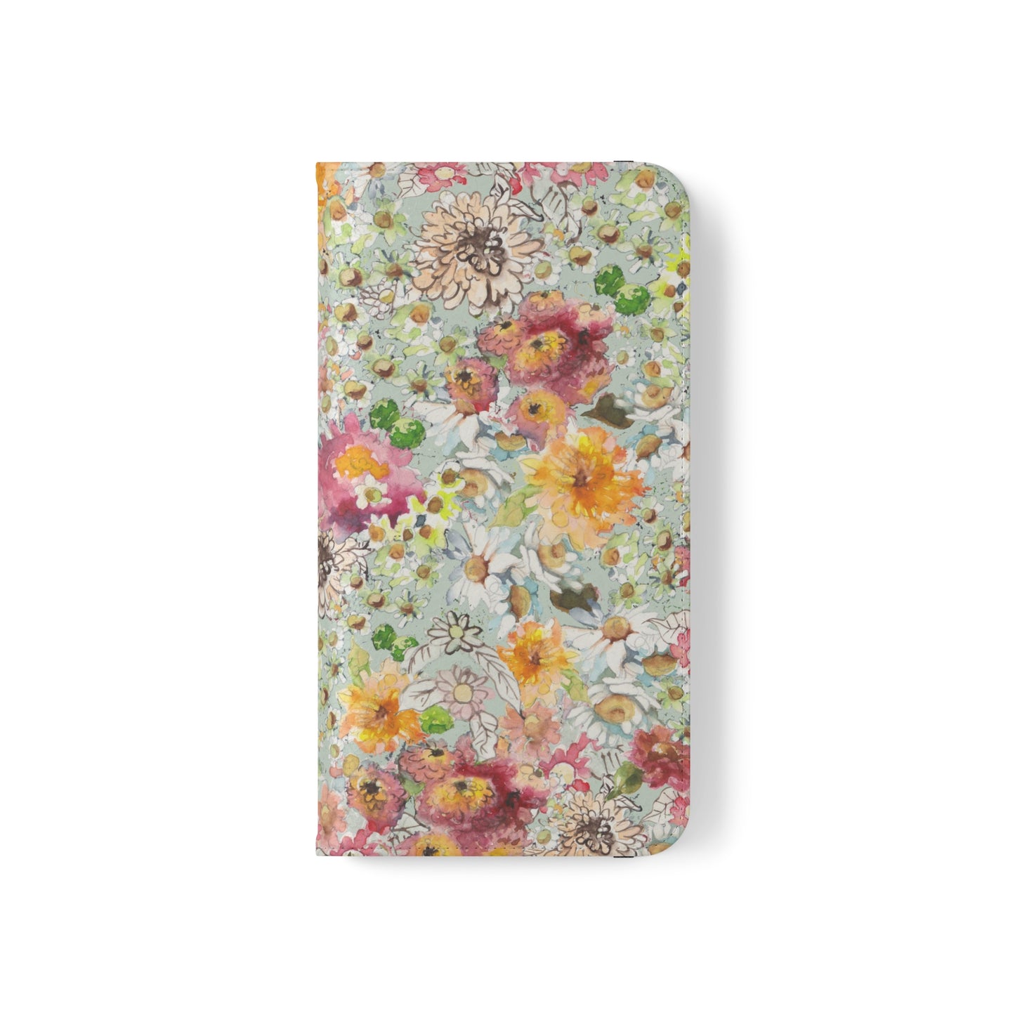 Farmhouse Floral Flip Cases for iPhone