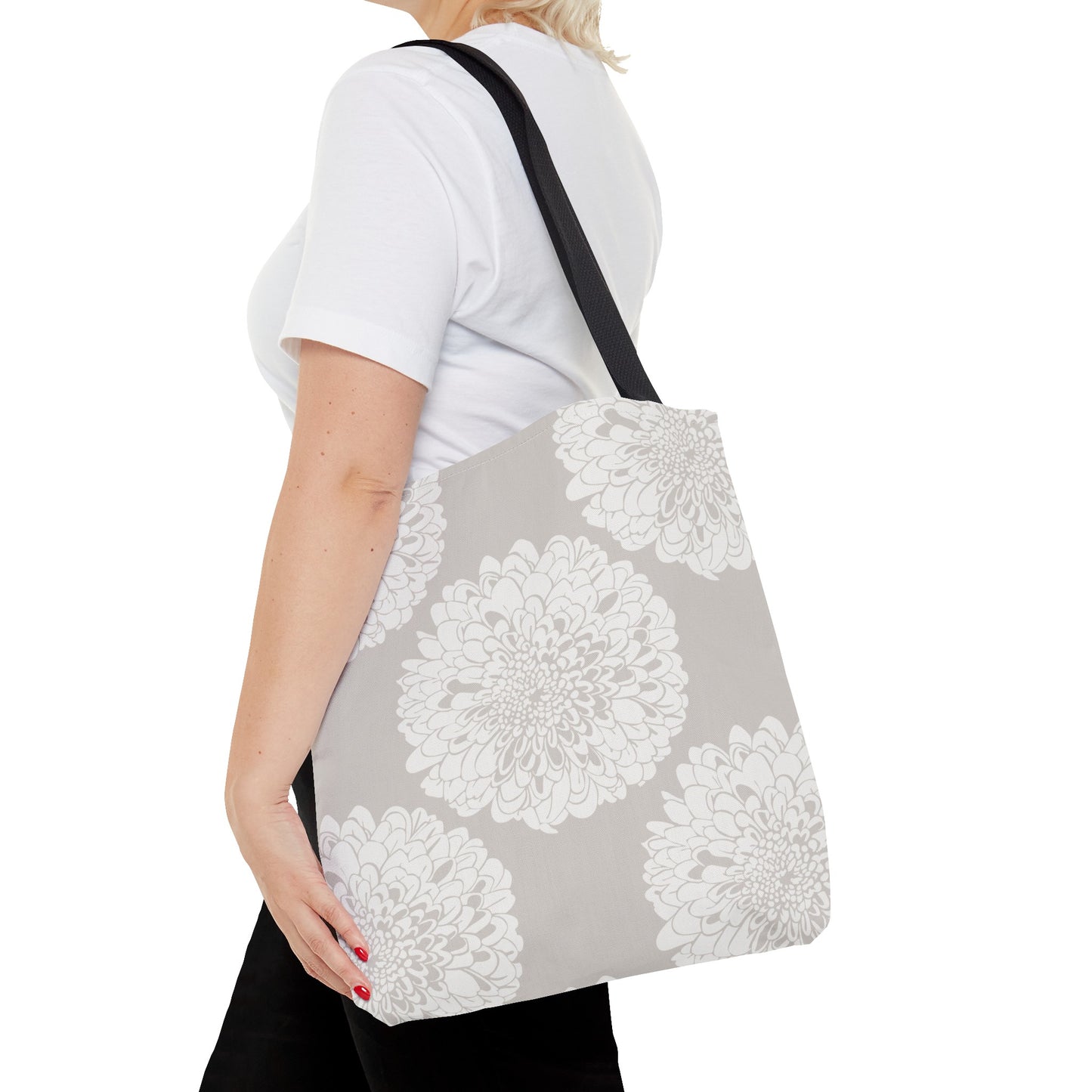 New Nouveau in Gray Tote Bag