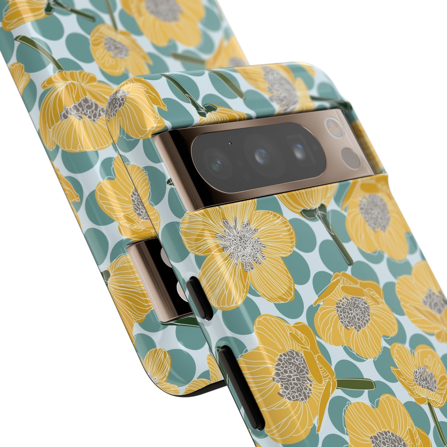 Buttercups and Polka Dots Tough Cases for Google Pixel