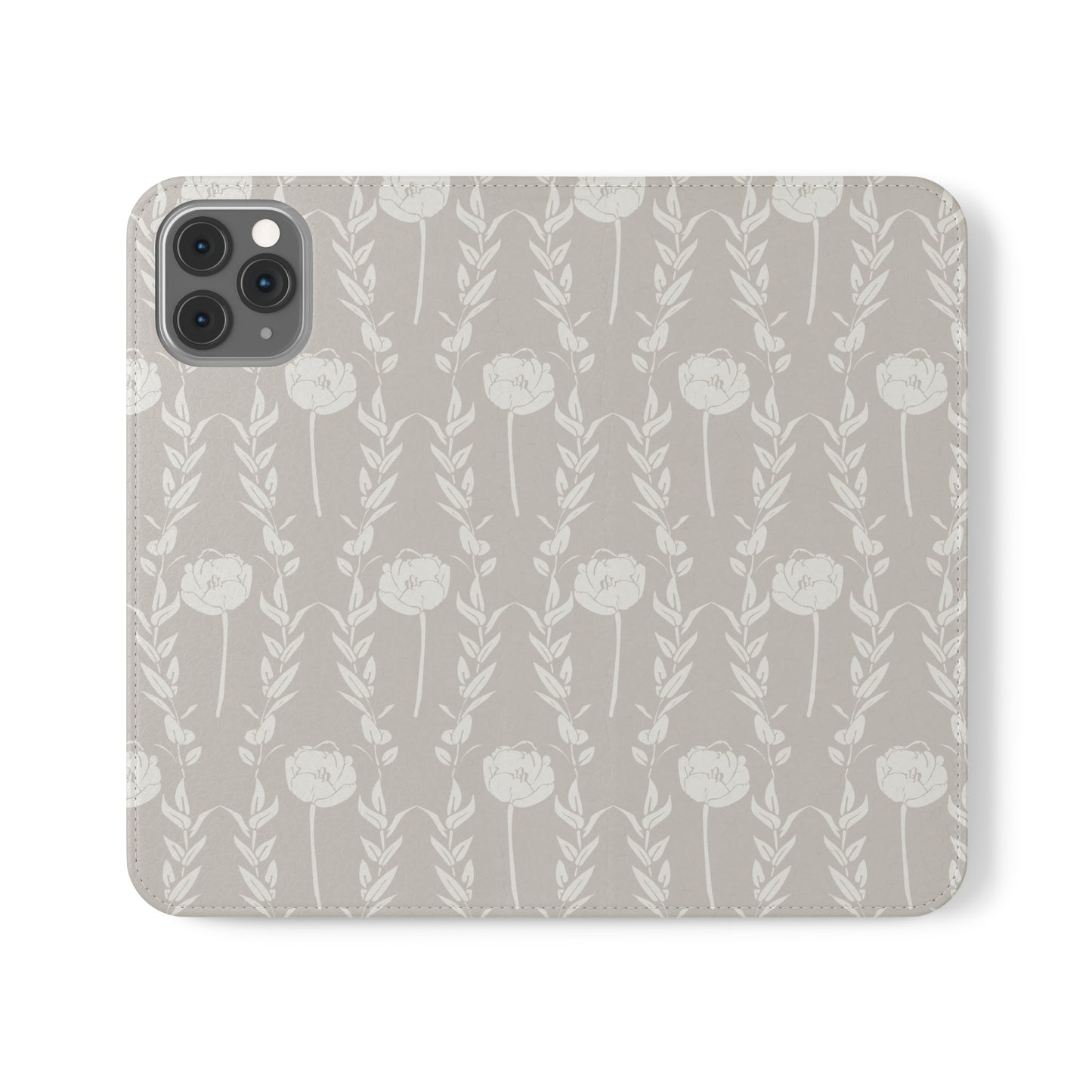 New Nouveau in Gray Flip Cases for iPhone