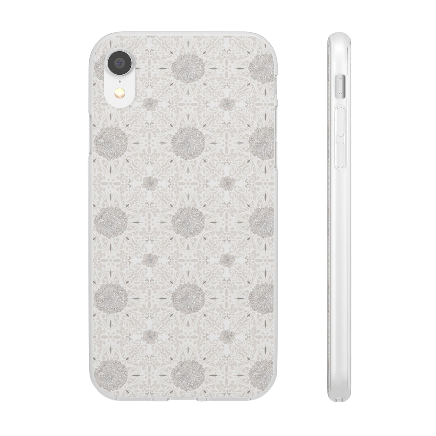 New Nouveau in Gray Flexi Cases for iPhone