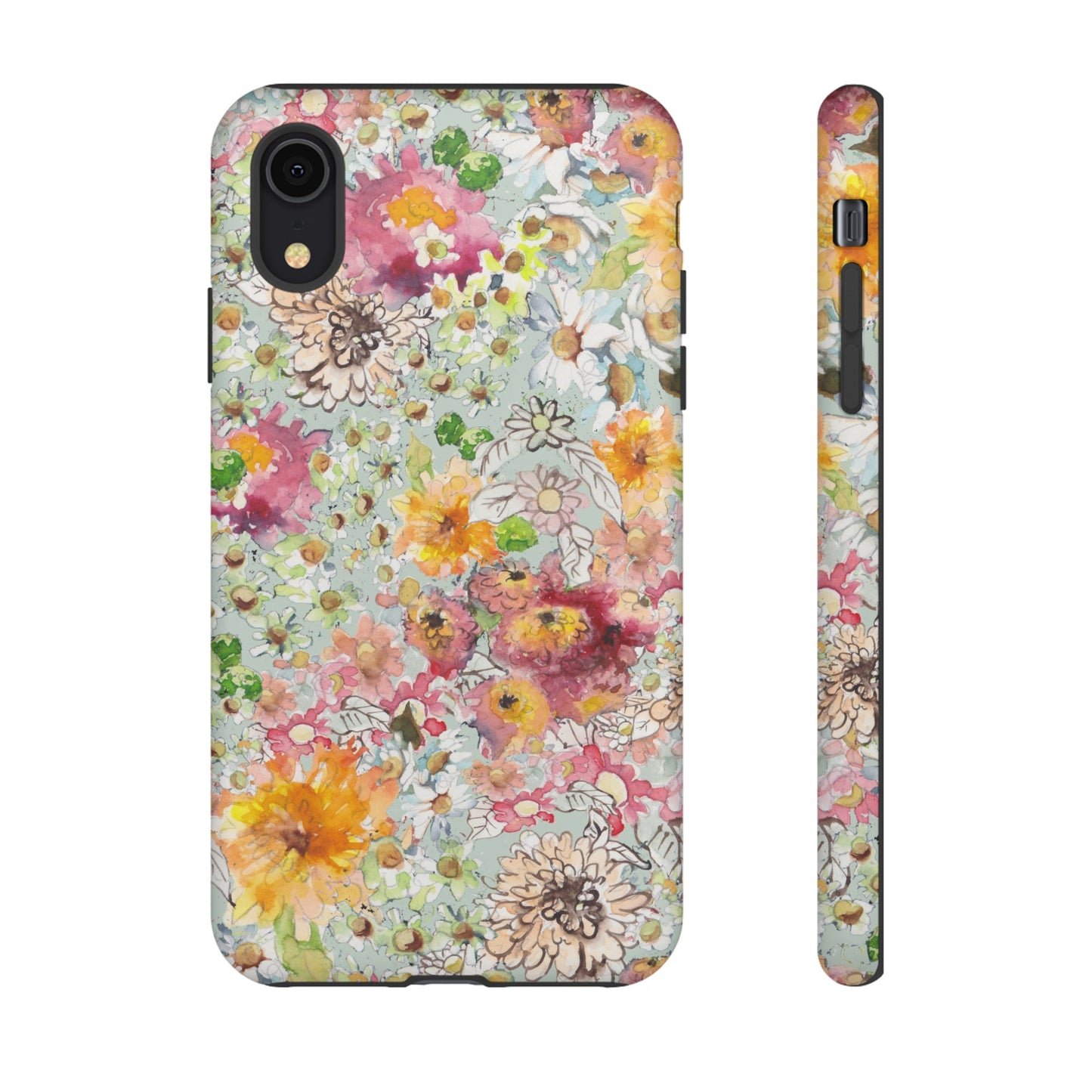 Farmhouse Floral Tough Cases for iPhone