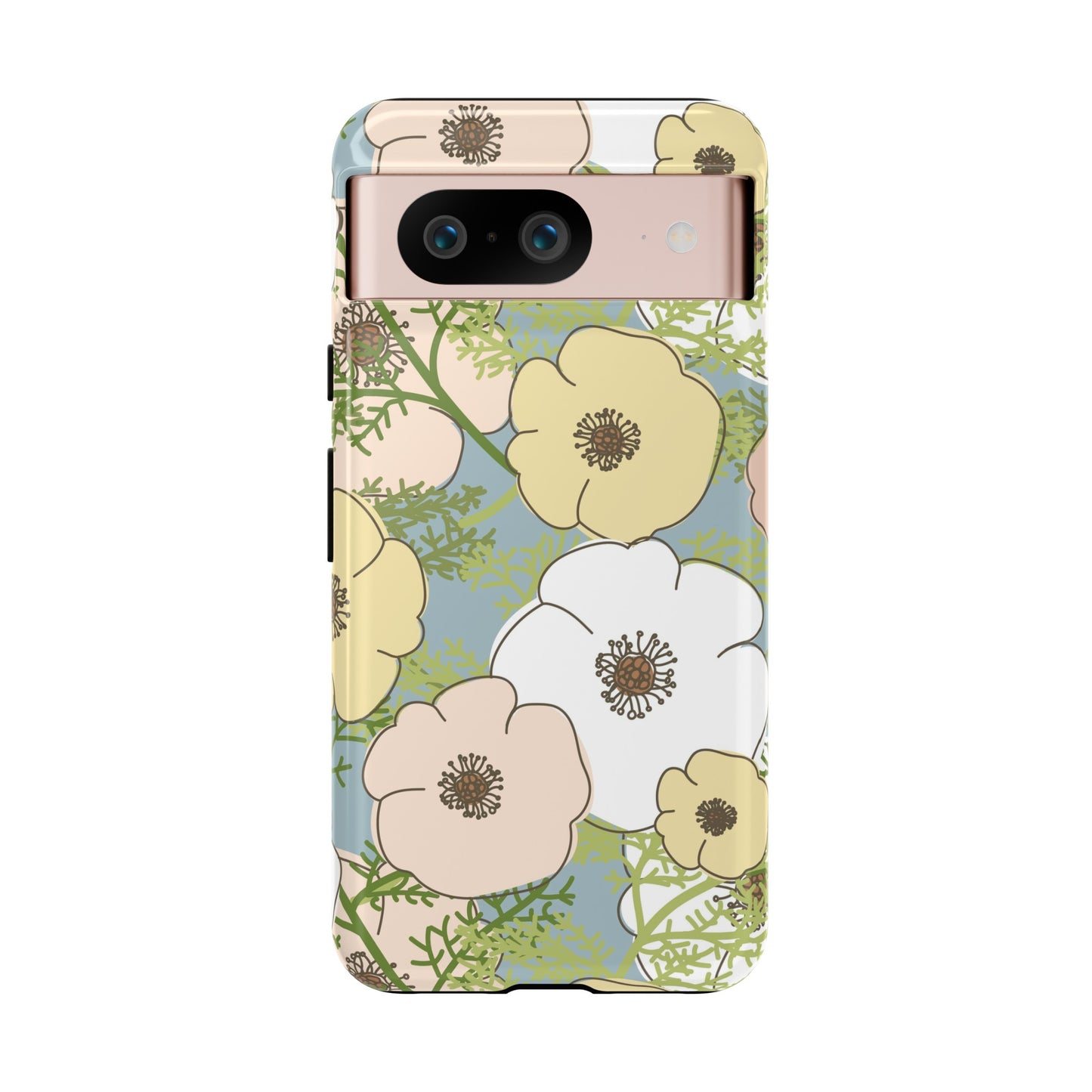 Playful Poppies Tough Cases for Google Pixel