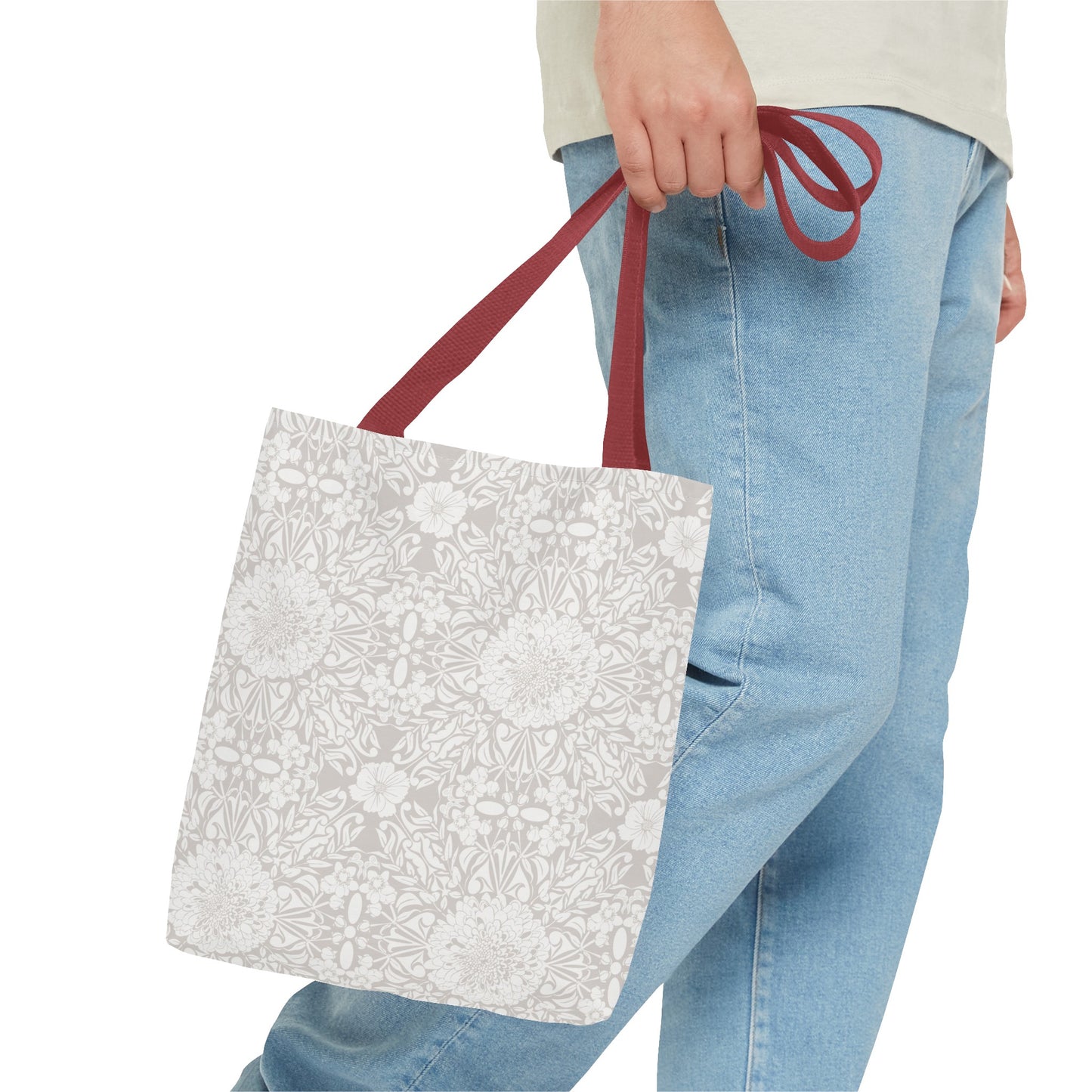 New Nouveau in Gray Tote Bag