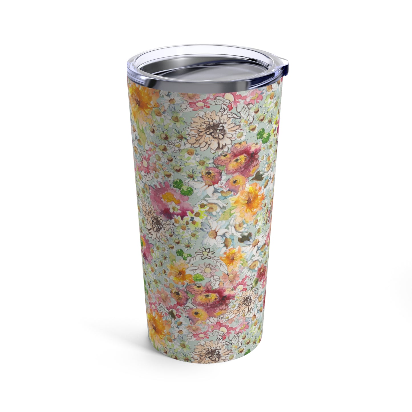 Farmhouse Floral Tumbler 20oz