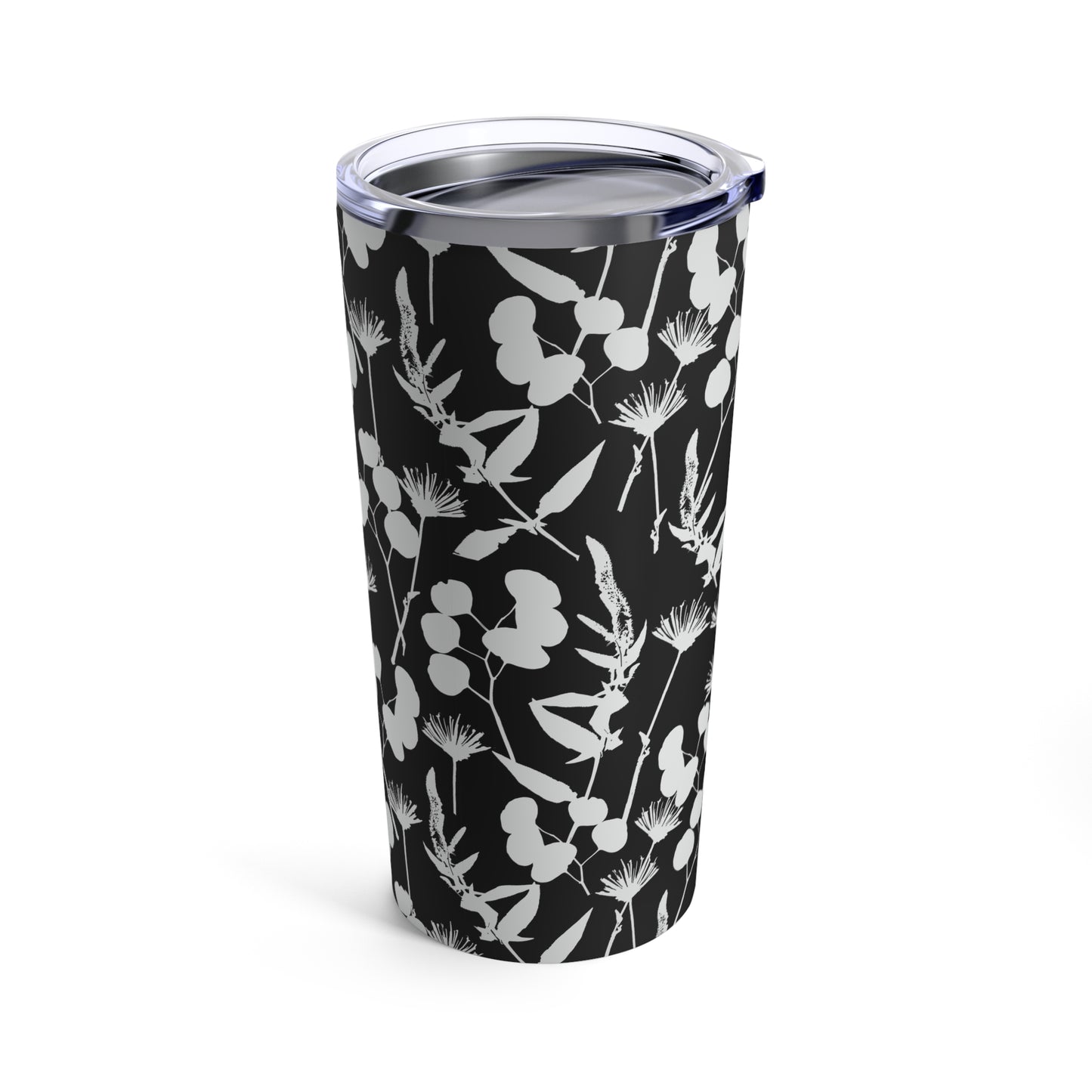 Black and White Tumbler 20oz