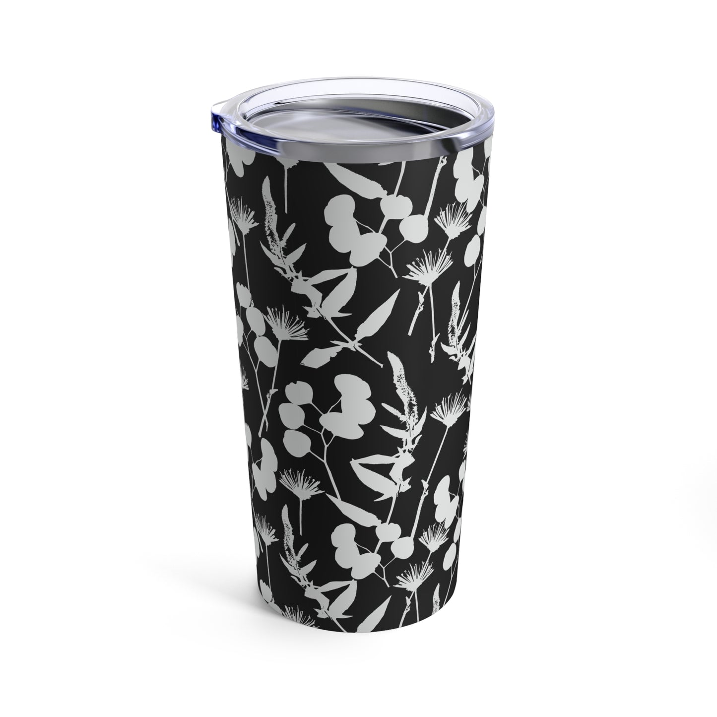 Black and White Tumbler 20oz