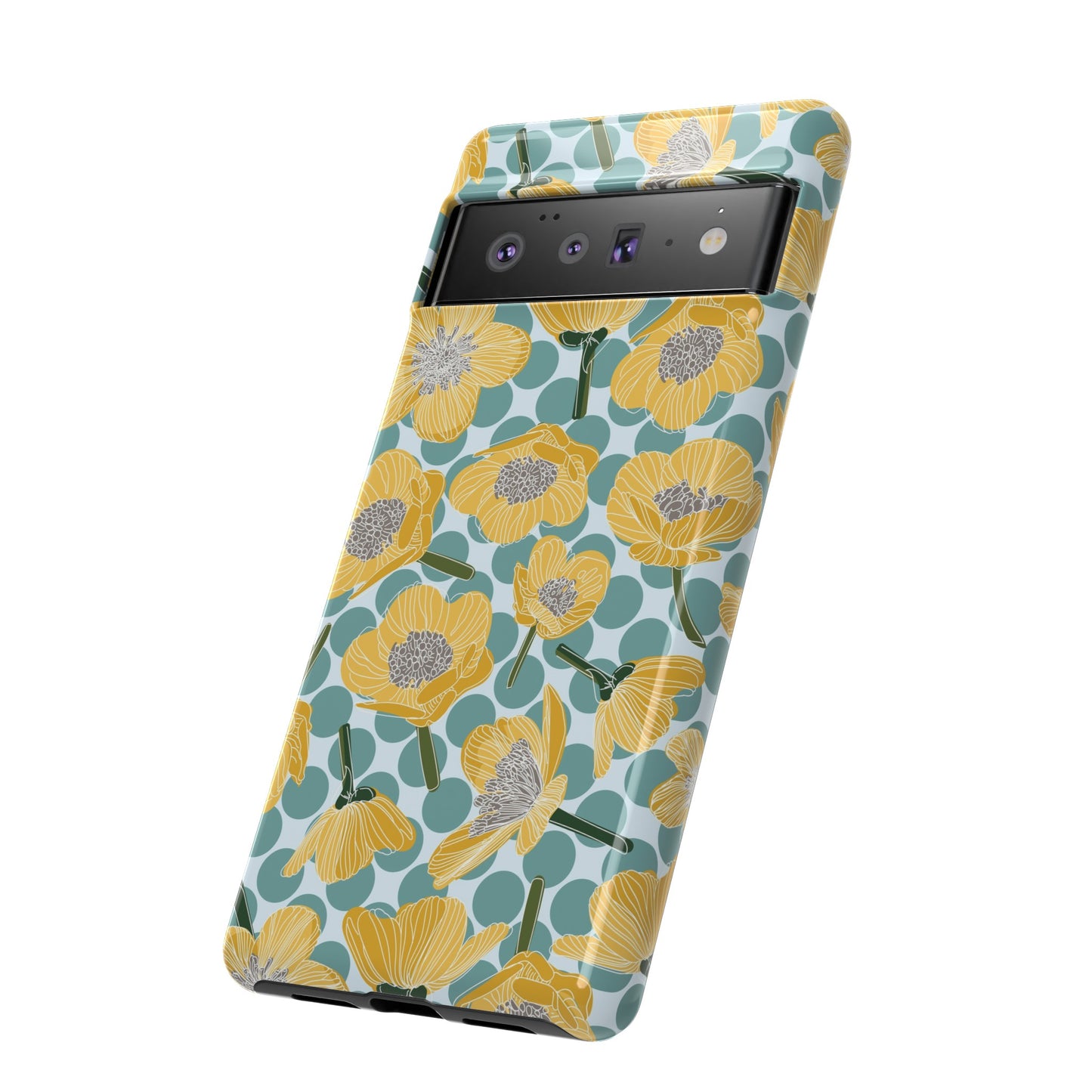 Buttercups and Polka Dots Tough Cases for Google Pixel