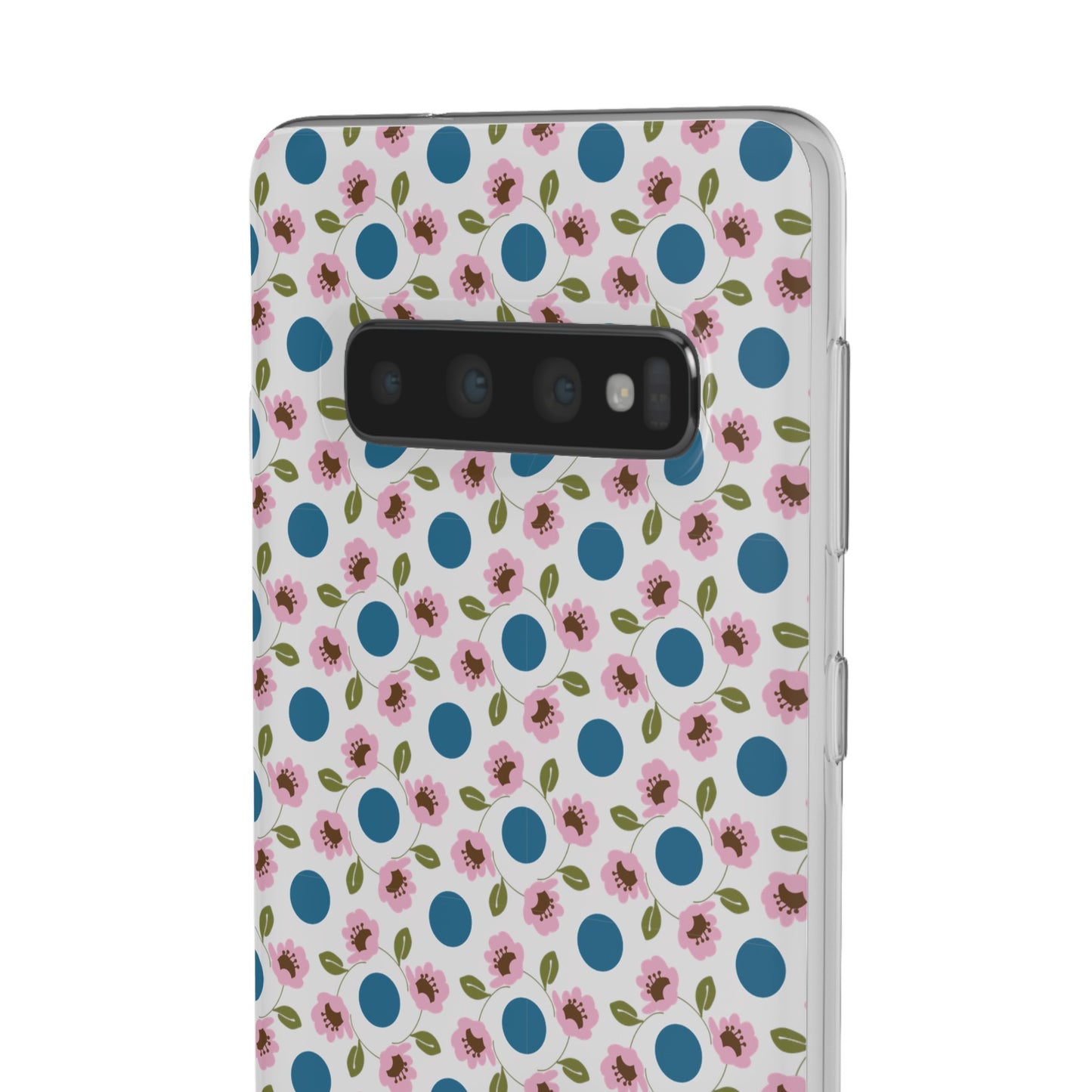 Wildflowers with Dots Flexi Cases for Samsung