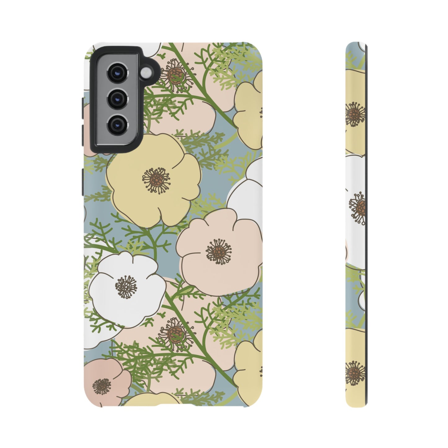 Playful Poppies Tough Cases for Samsung