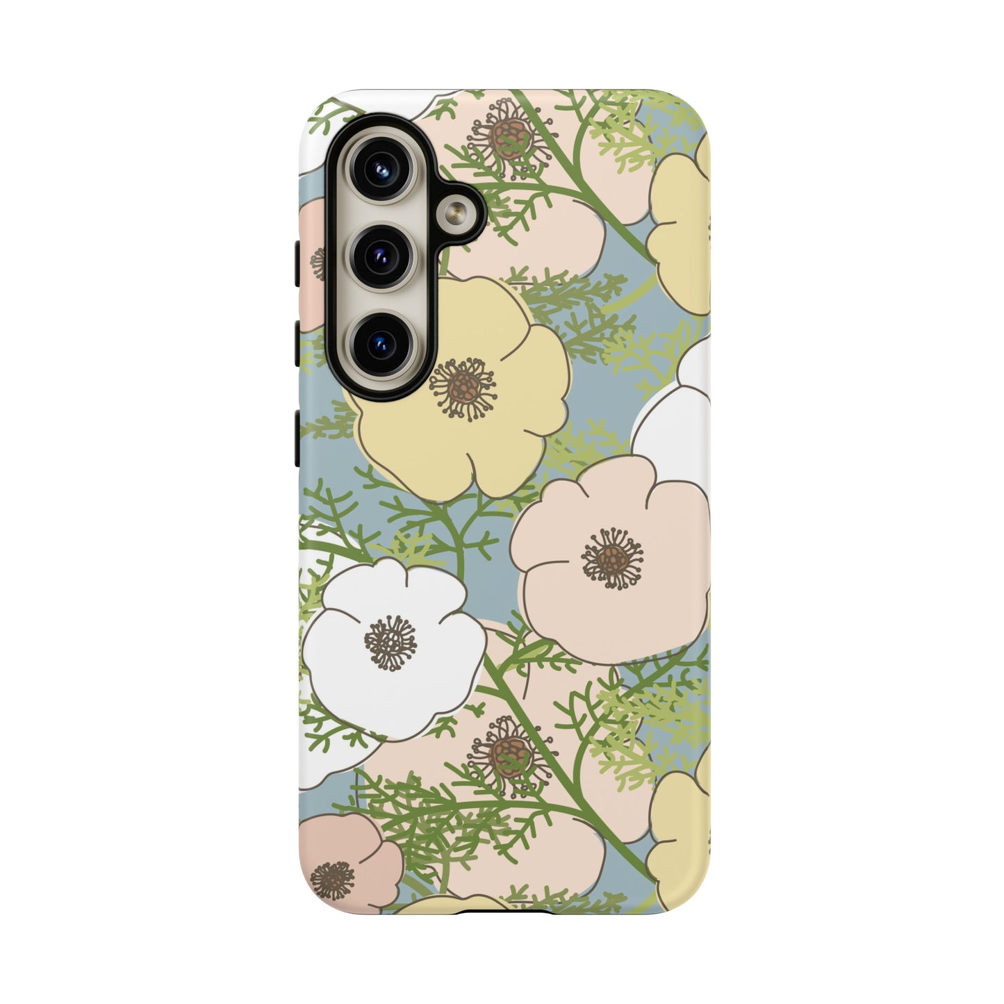 Playful Poppies Tough Cases for Samsung