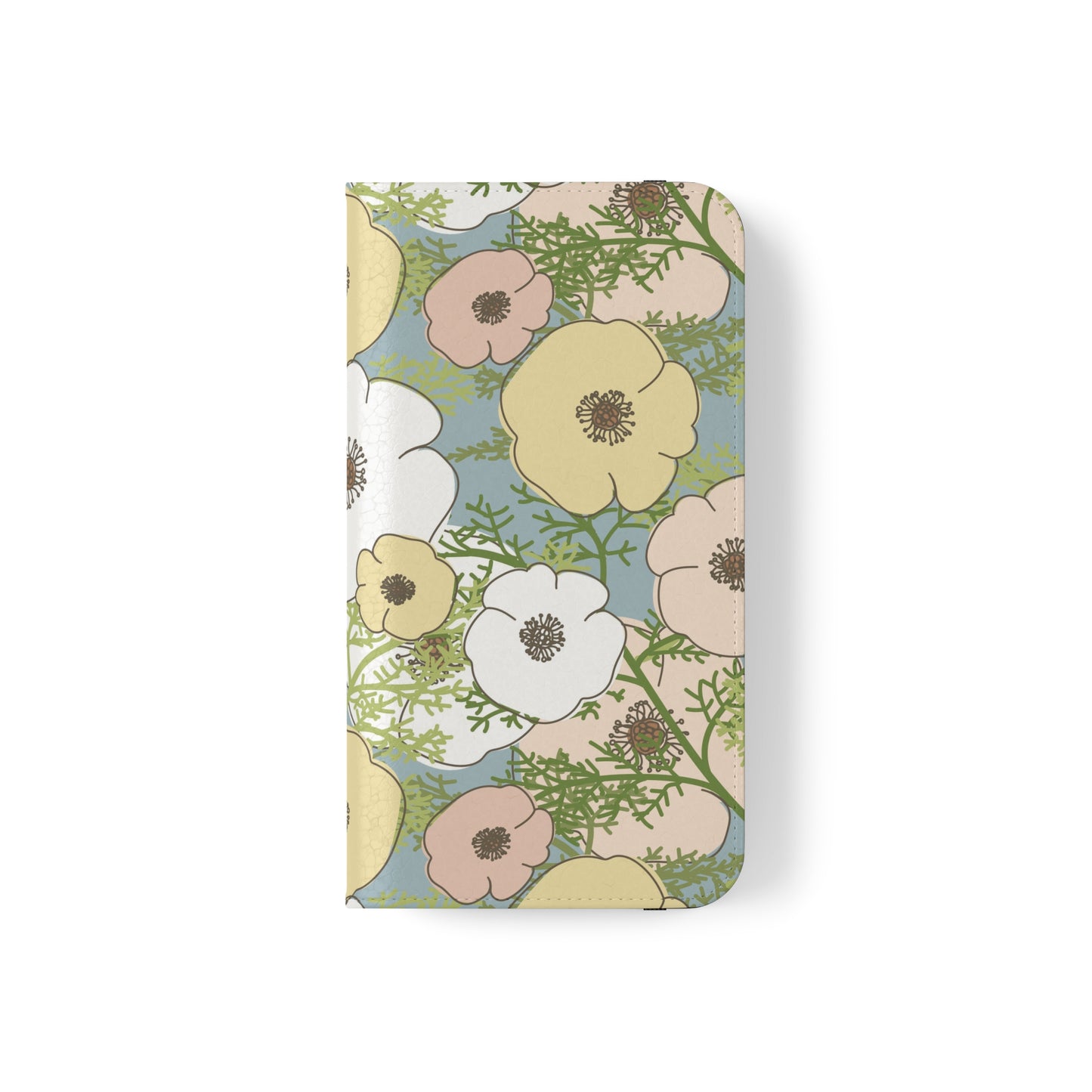 Playful Poppies Flip Cases for iPhone