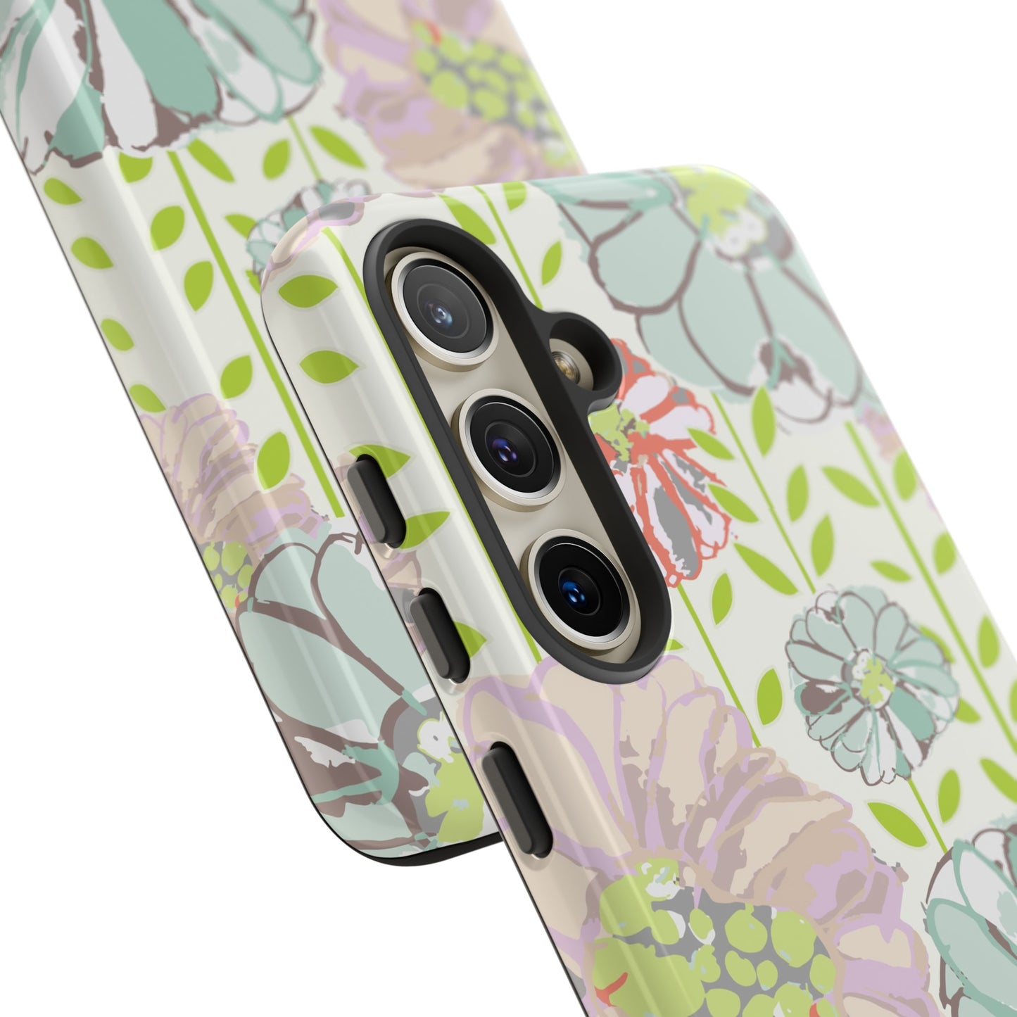 Soft Watercolor Floral Tough Cases for Samsung