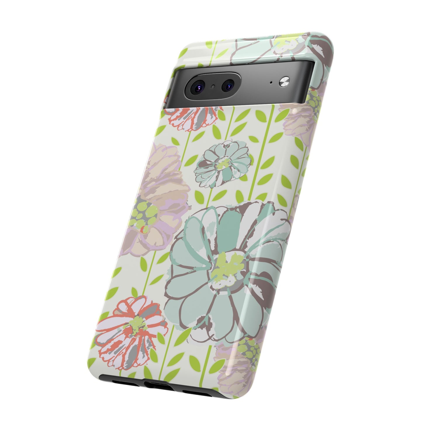 Soft Watercolor Floral Tough Cases for Google Pixel