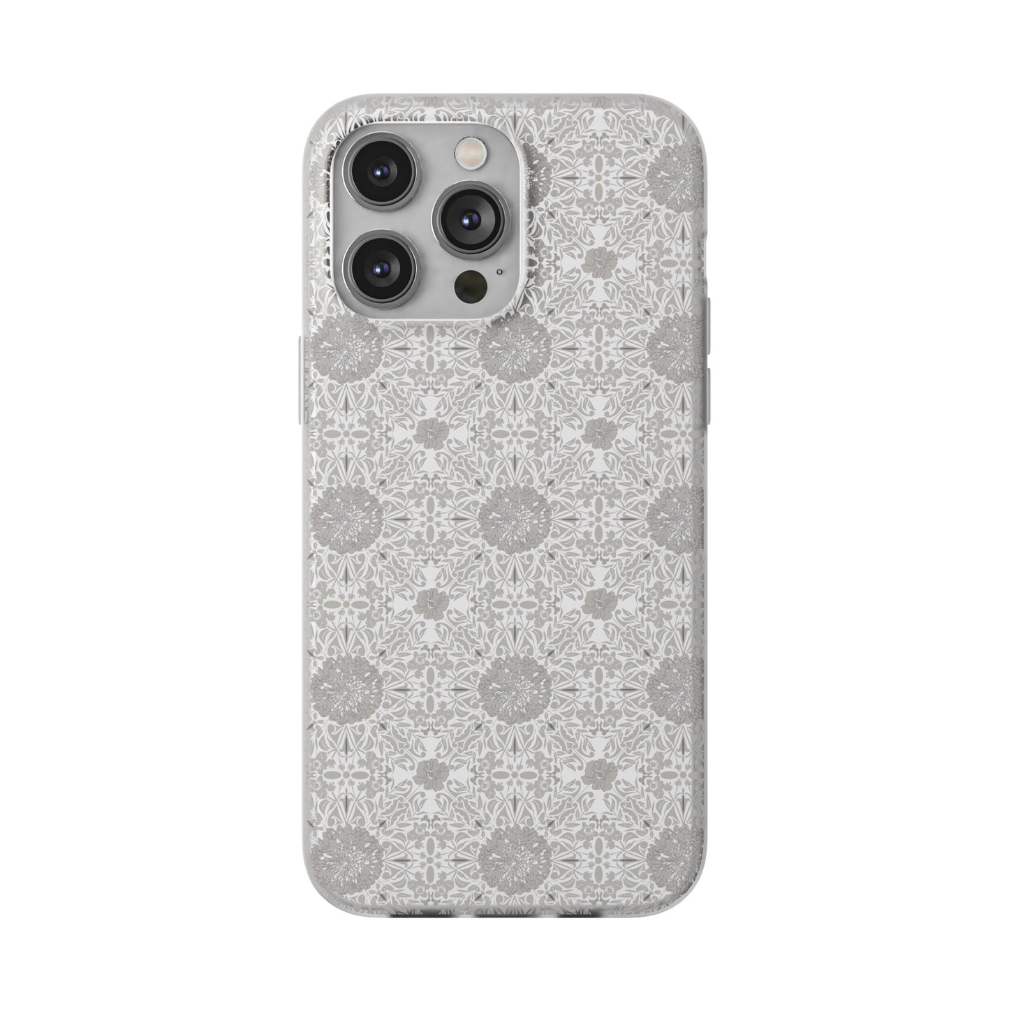 New Nouveau in Gray Flexi Cases for iPhone