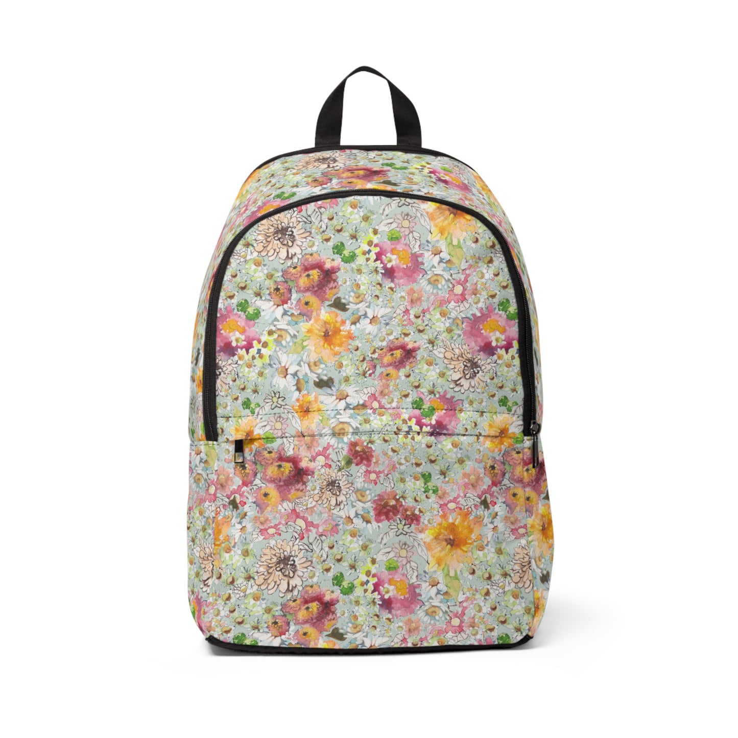 Farmhouse Floral Fabric Backpack