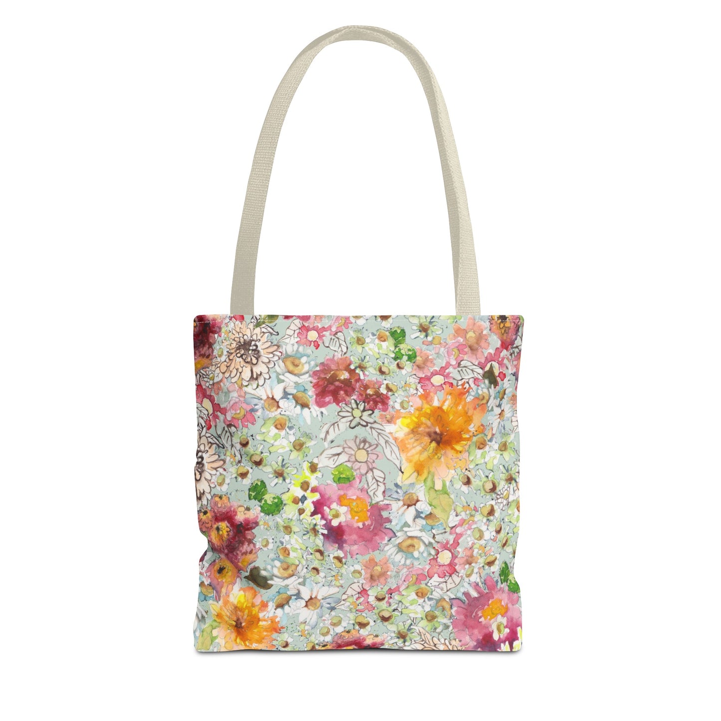 Farmhouse Floral Tote Bag