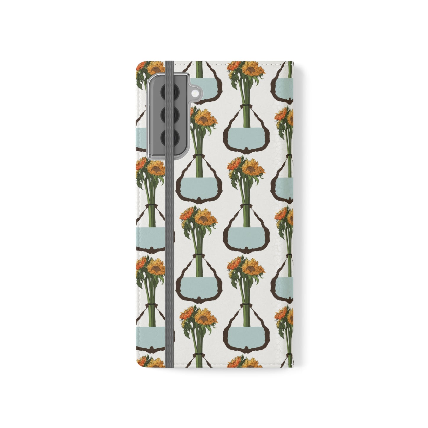 Sunflowers Flip Cases for Samsung