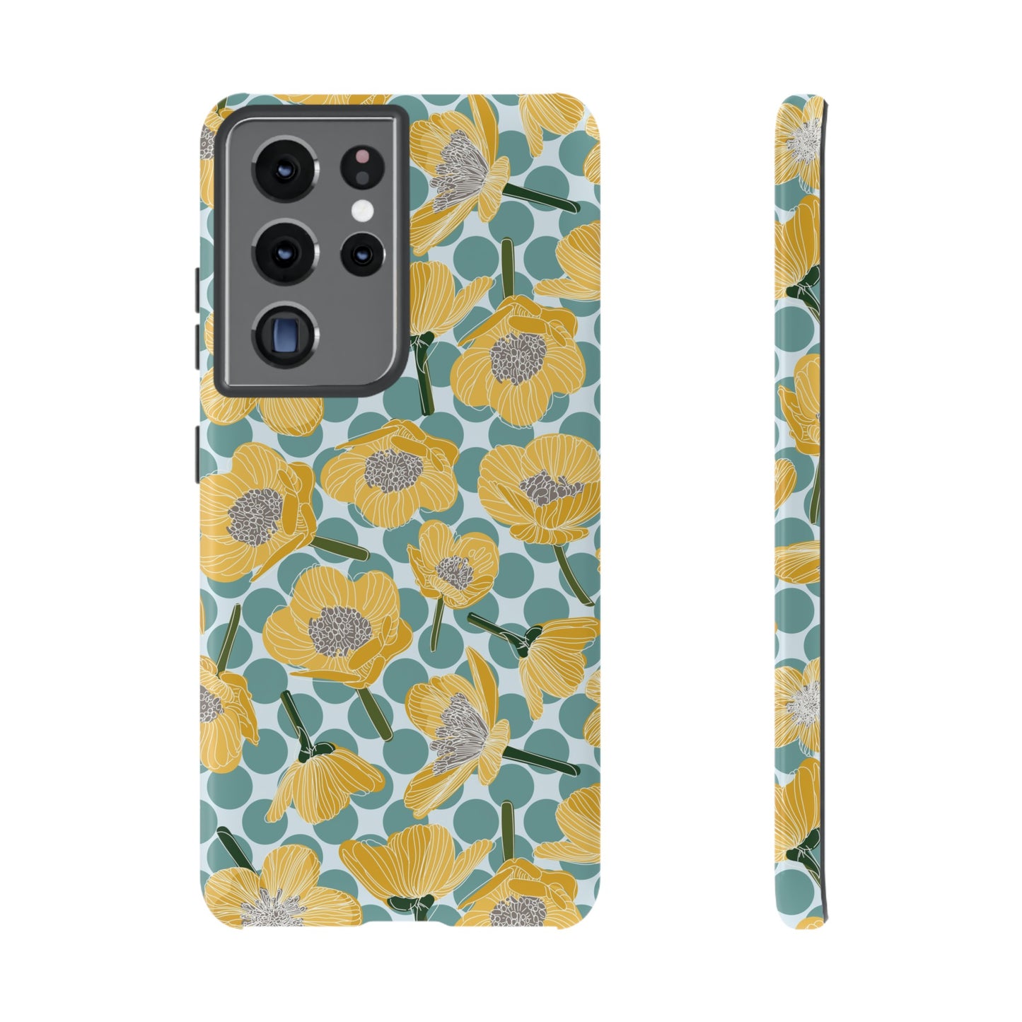 Buttercups and Polka Dots Tough Cases for Samsung