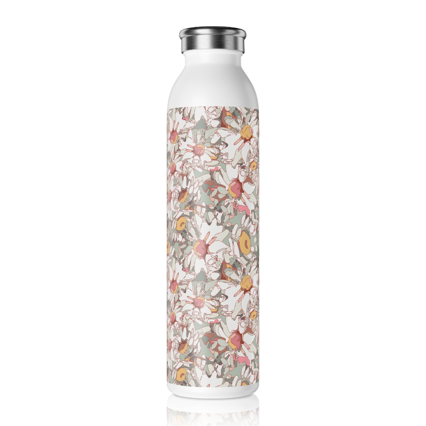 Daisies Slim Water Bottle