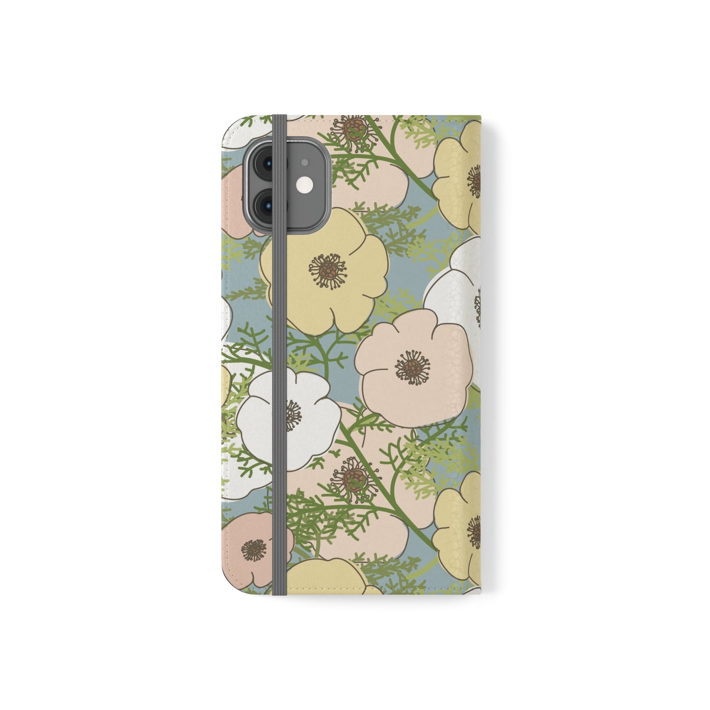 Playful Poppies Flip Cases for iPhone