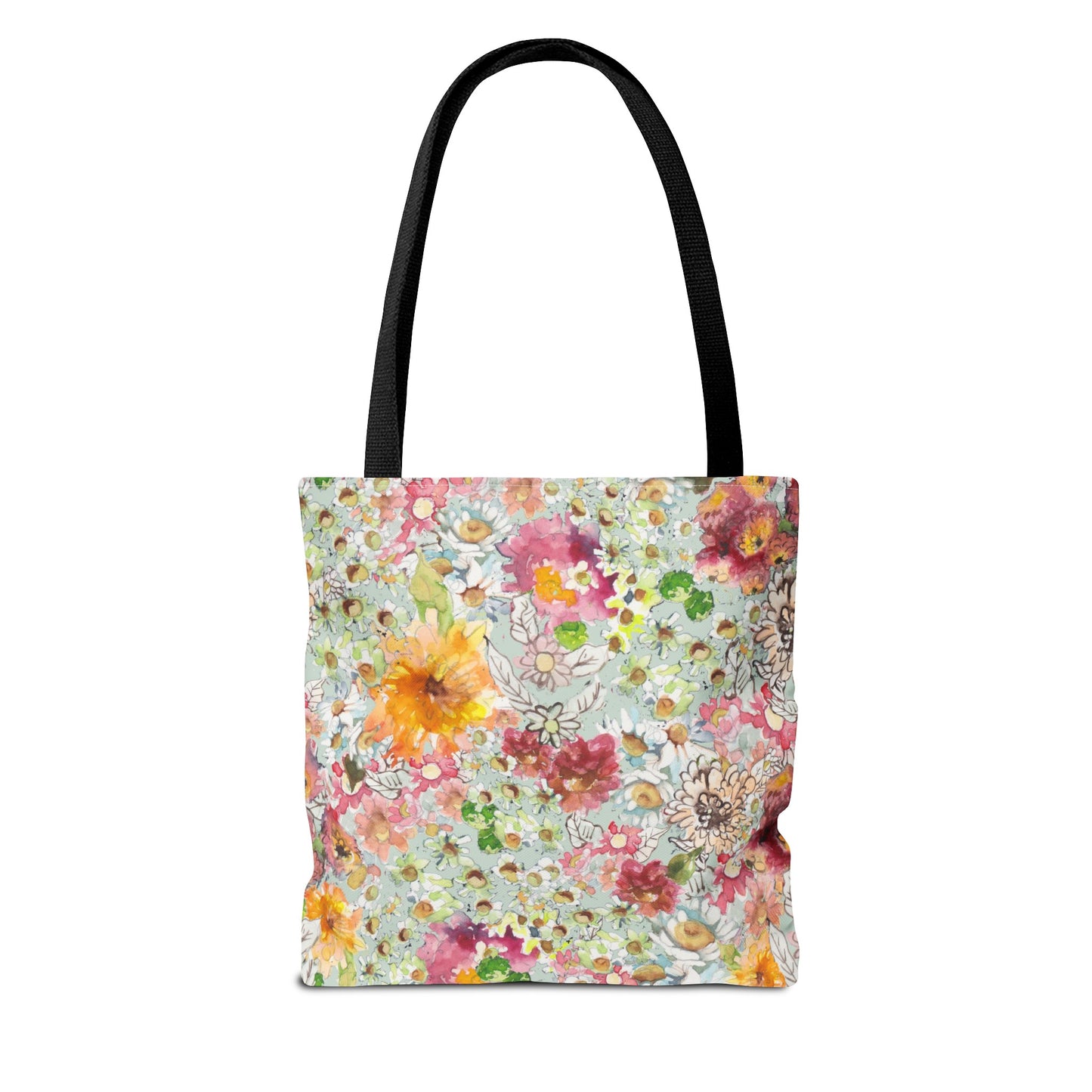 Farmhouse Floral Tote Bag