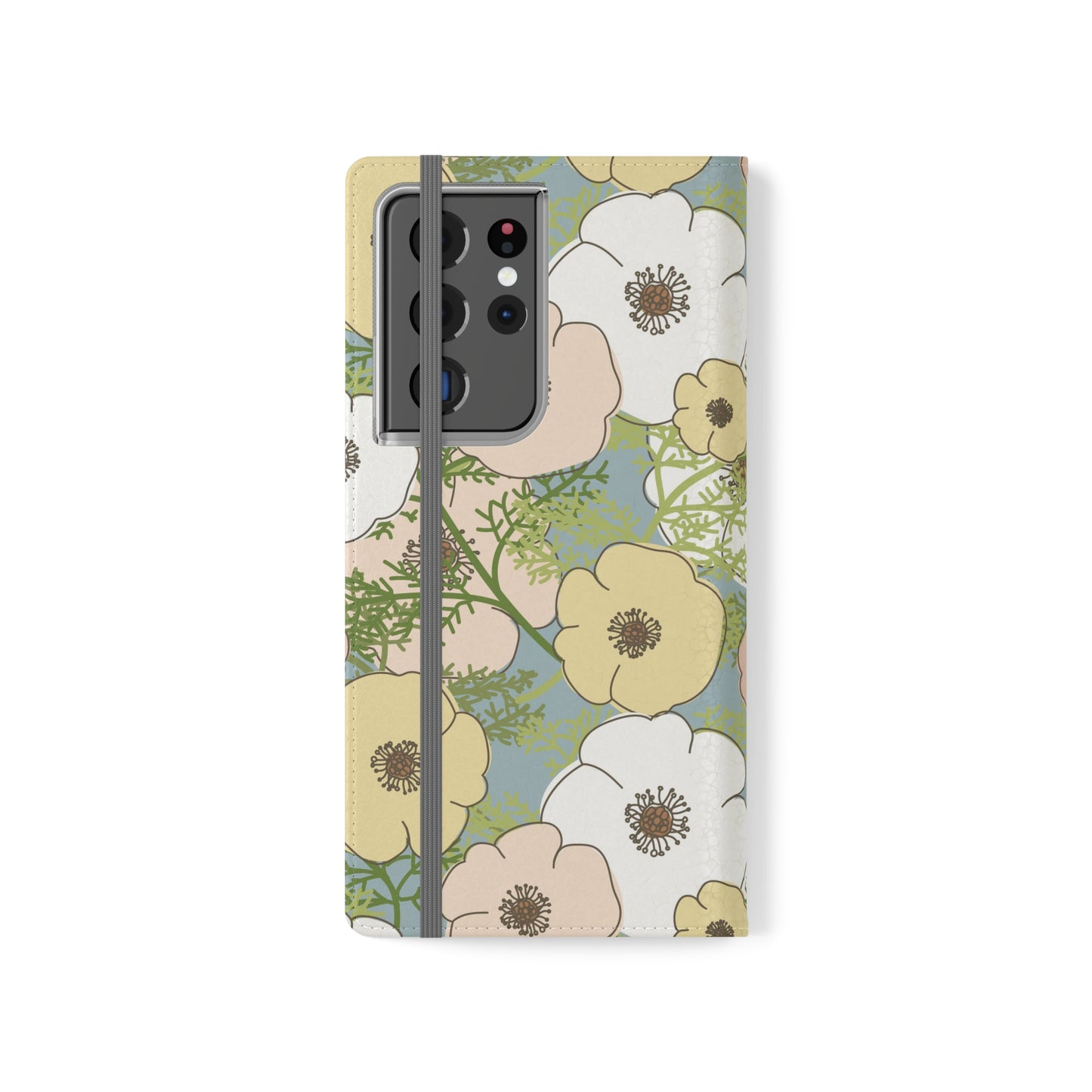 Playful Poppies Flip Cases for Samsung