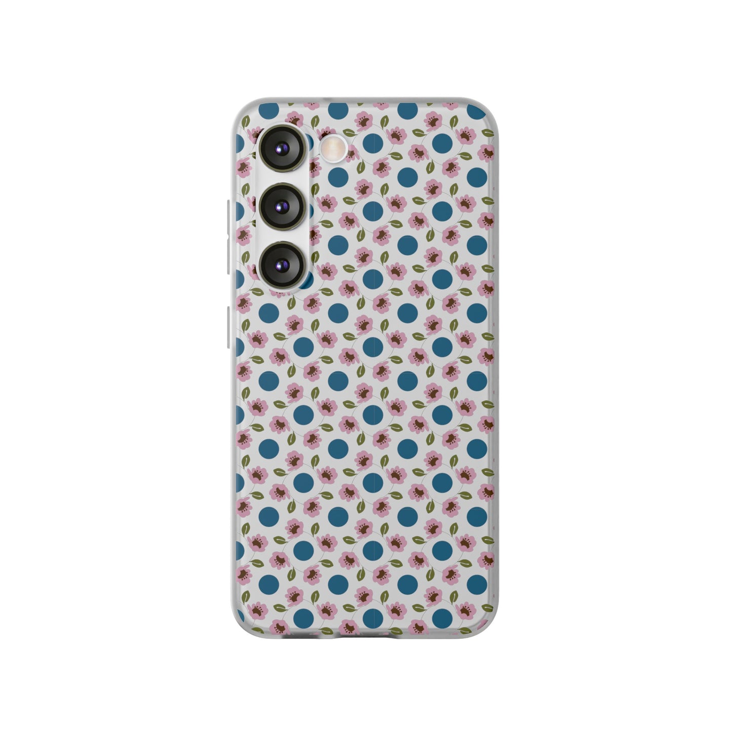 Wildflowers with Dots Flexi Cases for Samsung