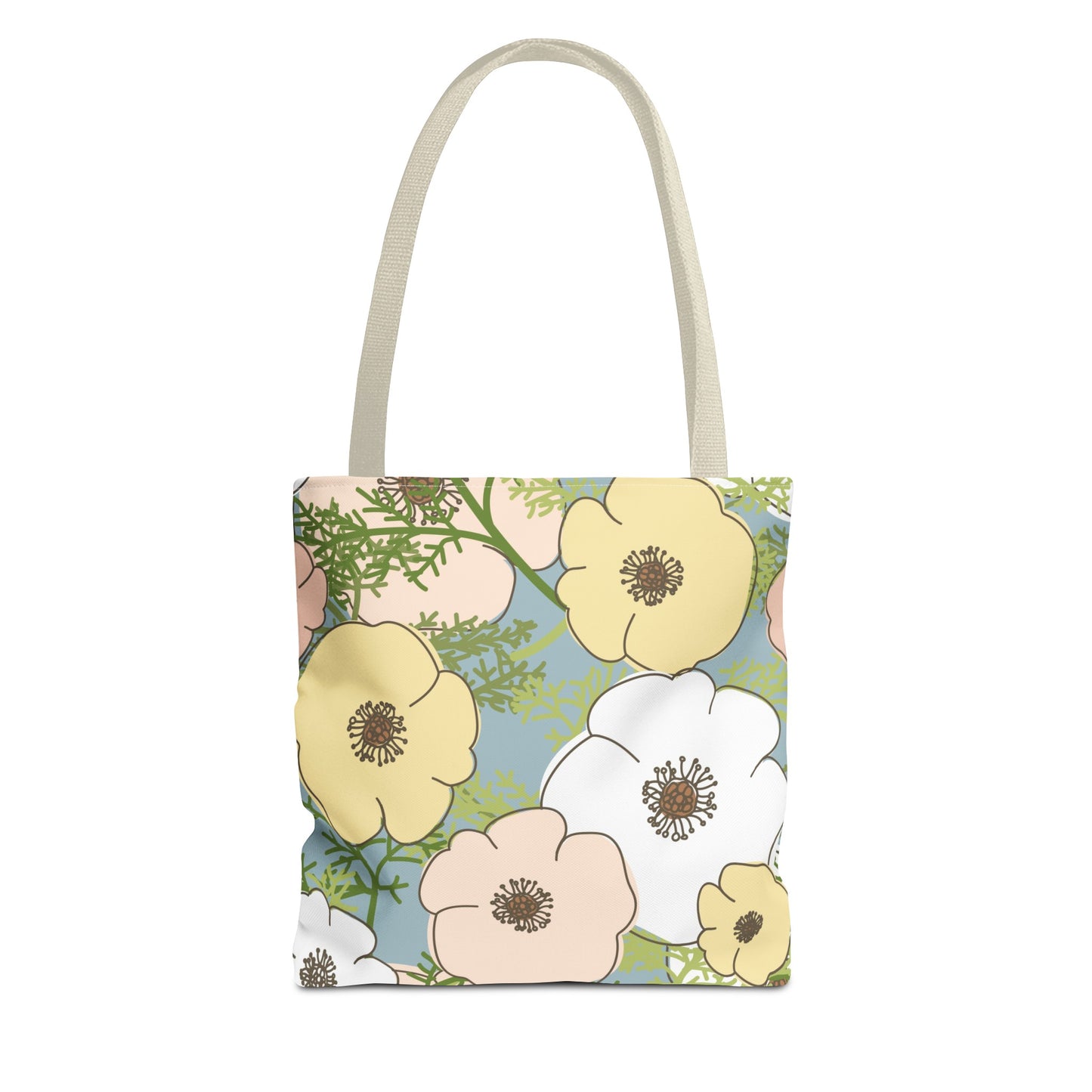 Playful Poppies Tote Bag