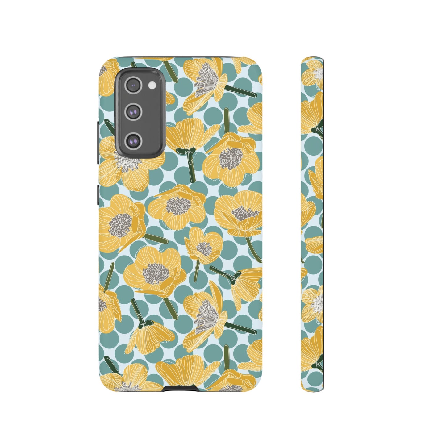 Buttercups and Polka Dots Tough Cases for Samsung