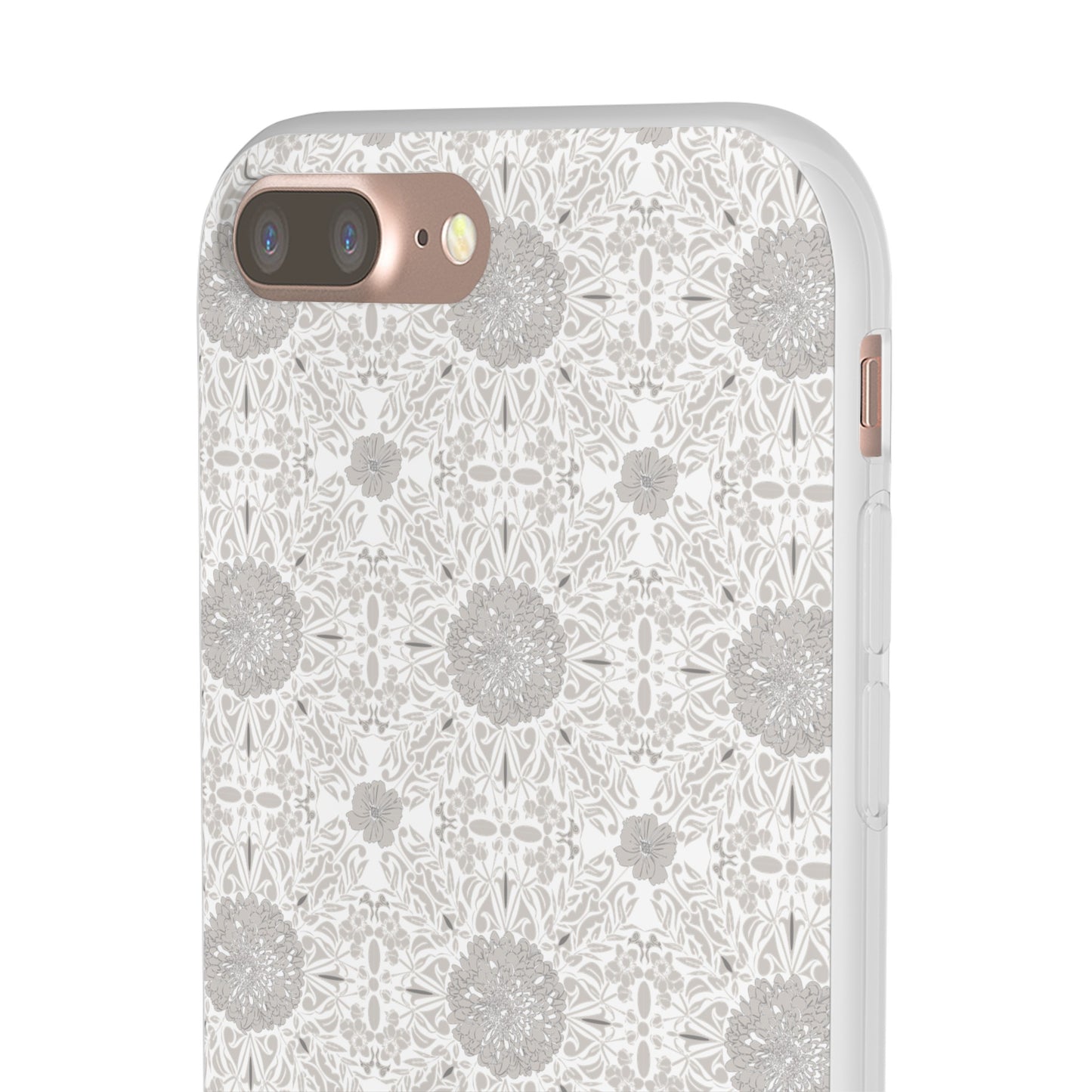 New Nouveau in Gray Flexi Cases for iPhone