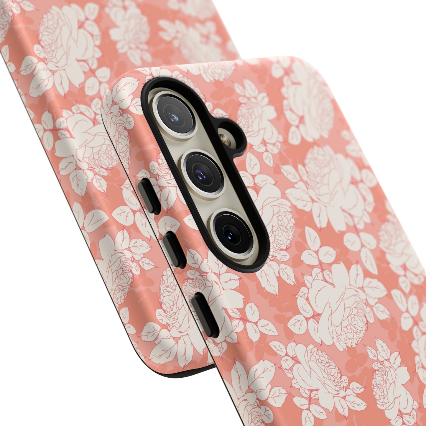 Peach and Cream Roses Tough Cases for Samsung