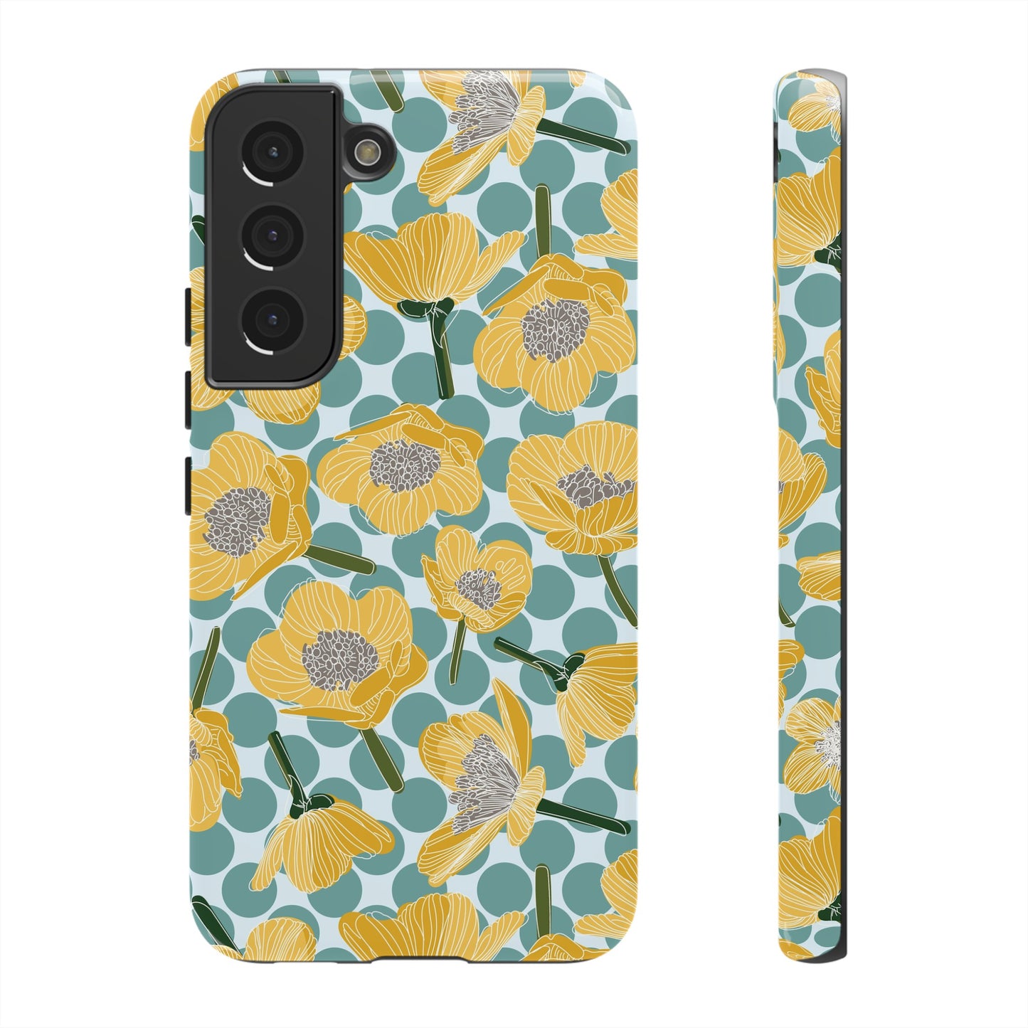 Buttercups and Polka Dots Tough Cases for Samsung