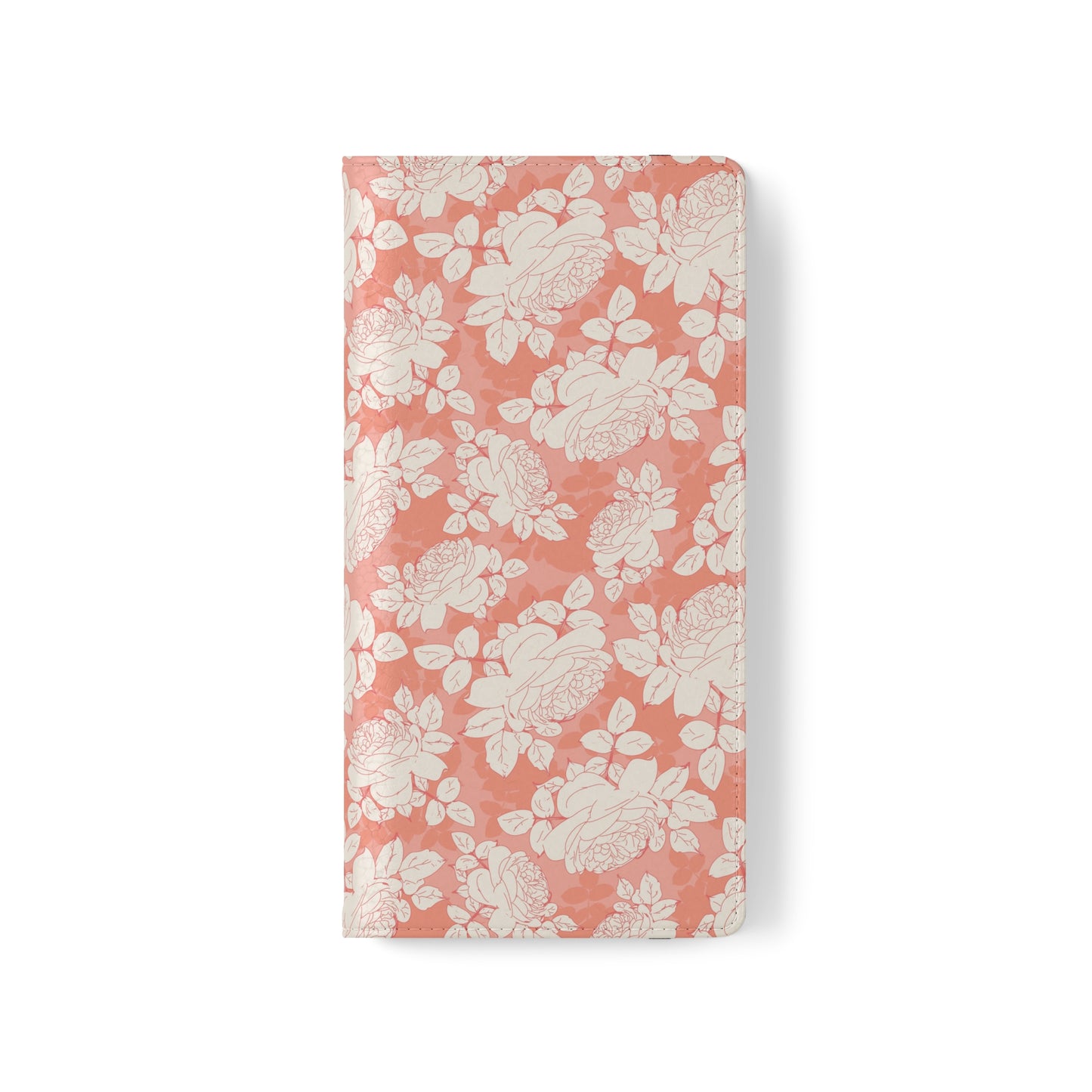 Peach and Cream Roses Flip Cases for Samsung