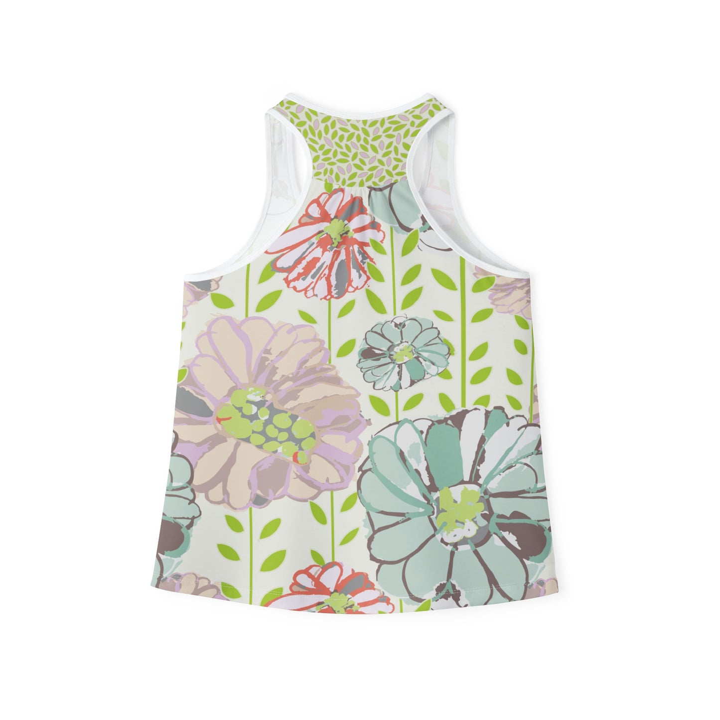 Soft Watercolor Floral Women's Tank Top